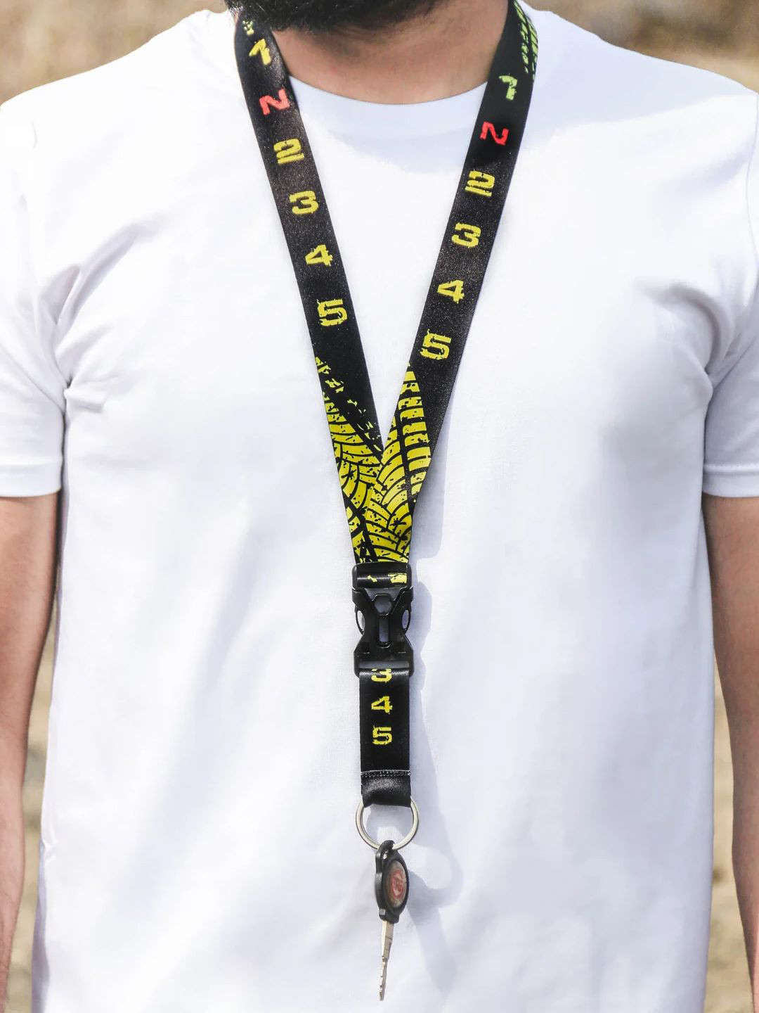 WANDERLOOMS Printed Key Chain