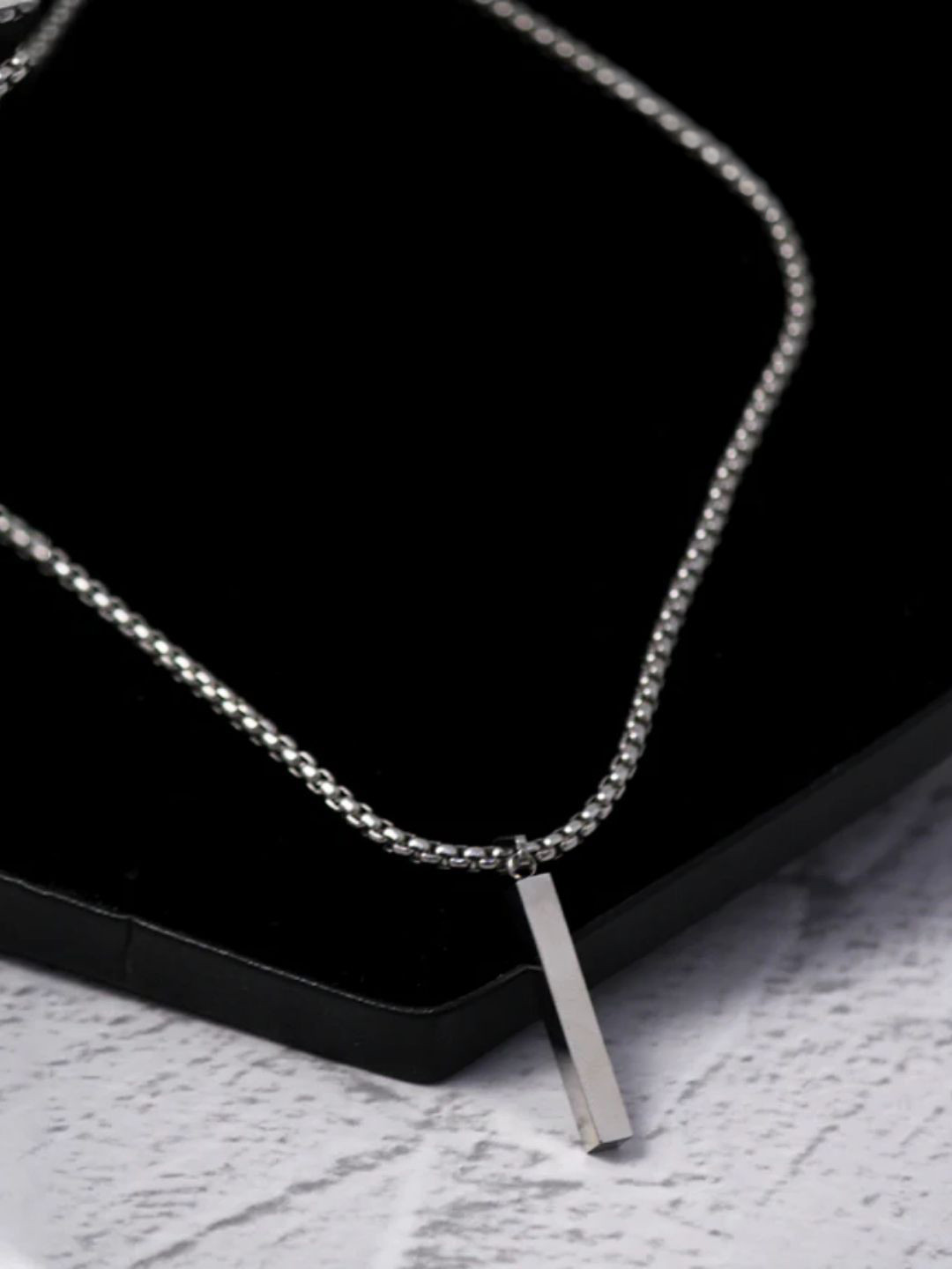 SALTY Pack of 2 Men Branche Silver Chain