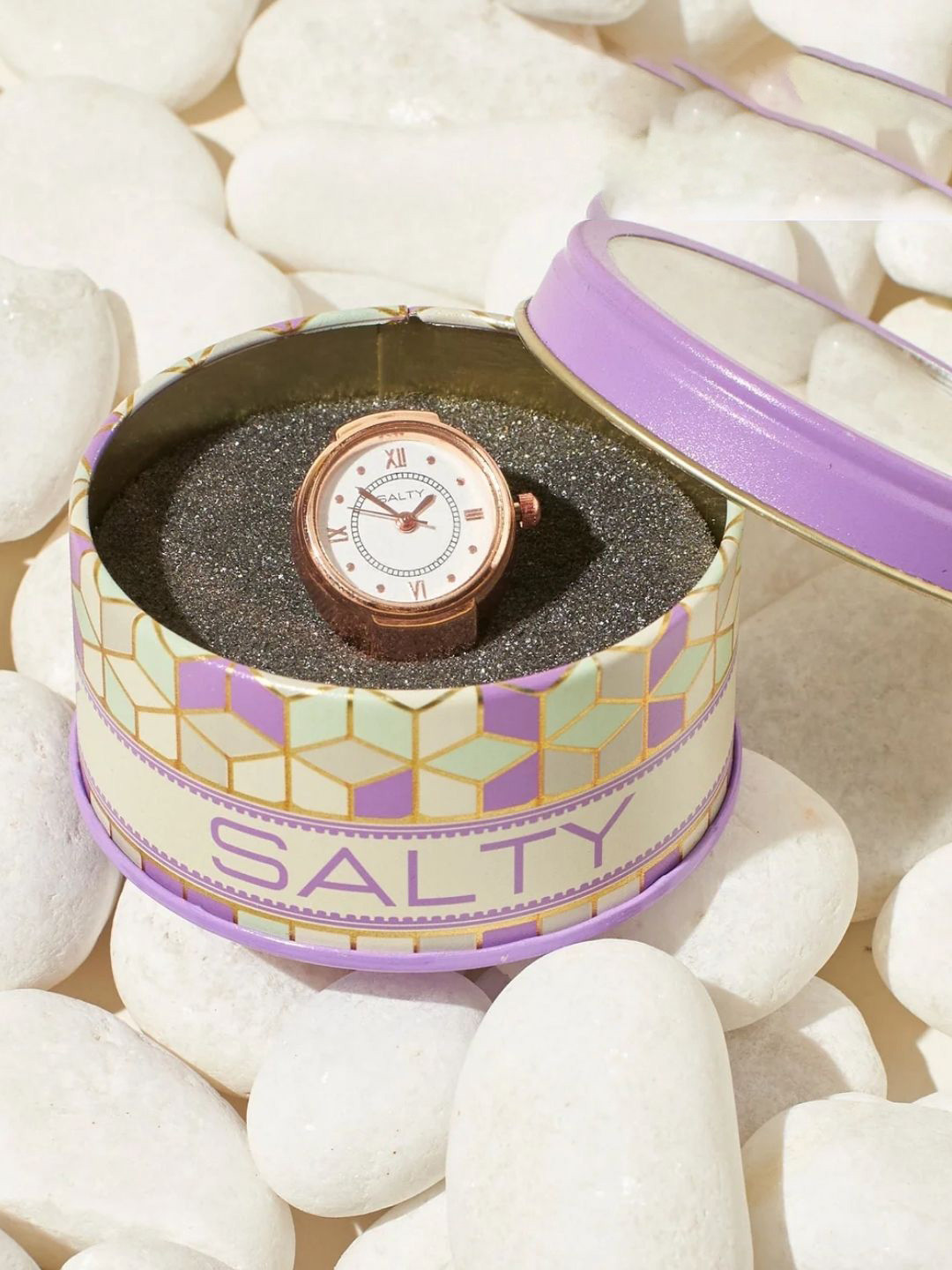 SALTY Pack of 2 Women Girl Boss SALTY Pack of 2 Watch Ring