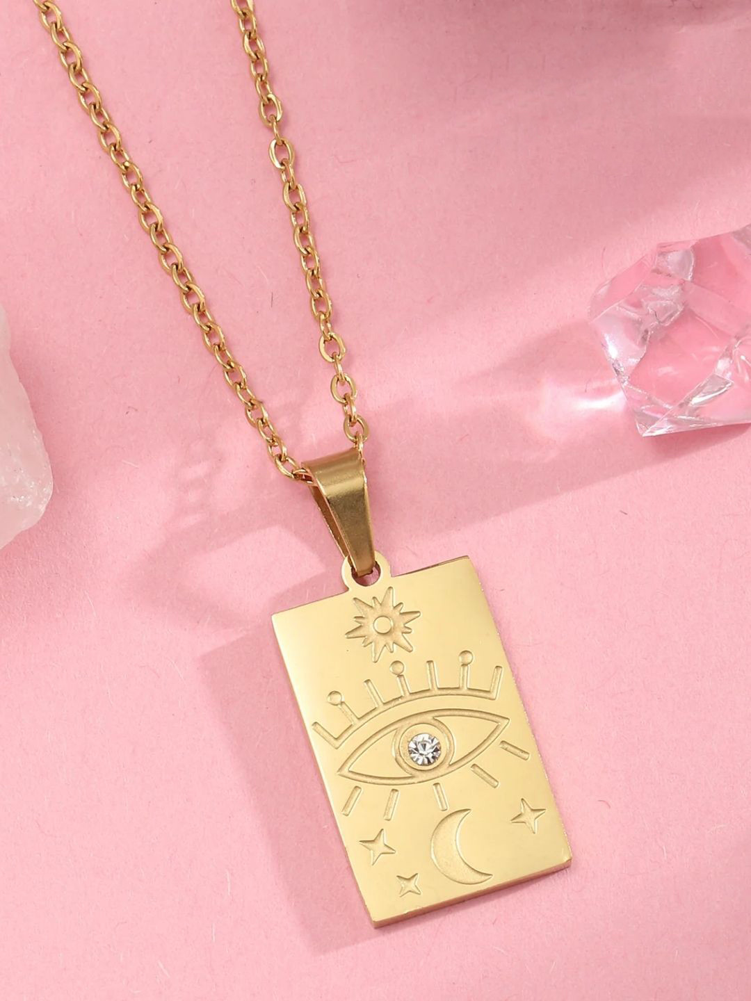 SALTY Pack of 2 Women Eye of Destiny Necklace