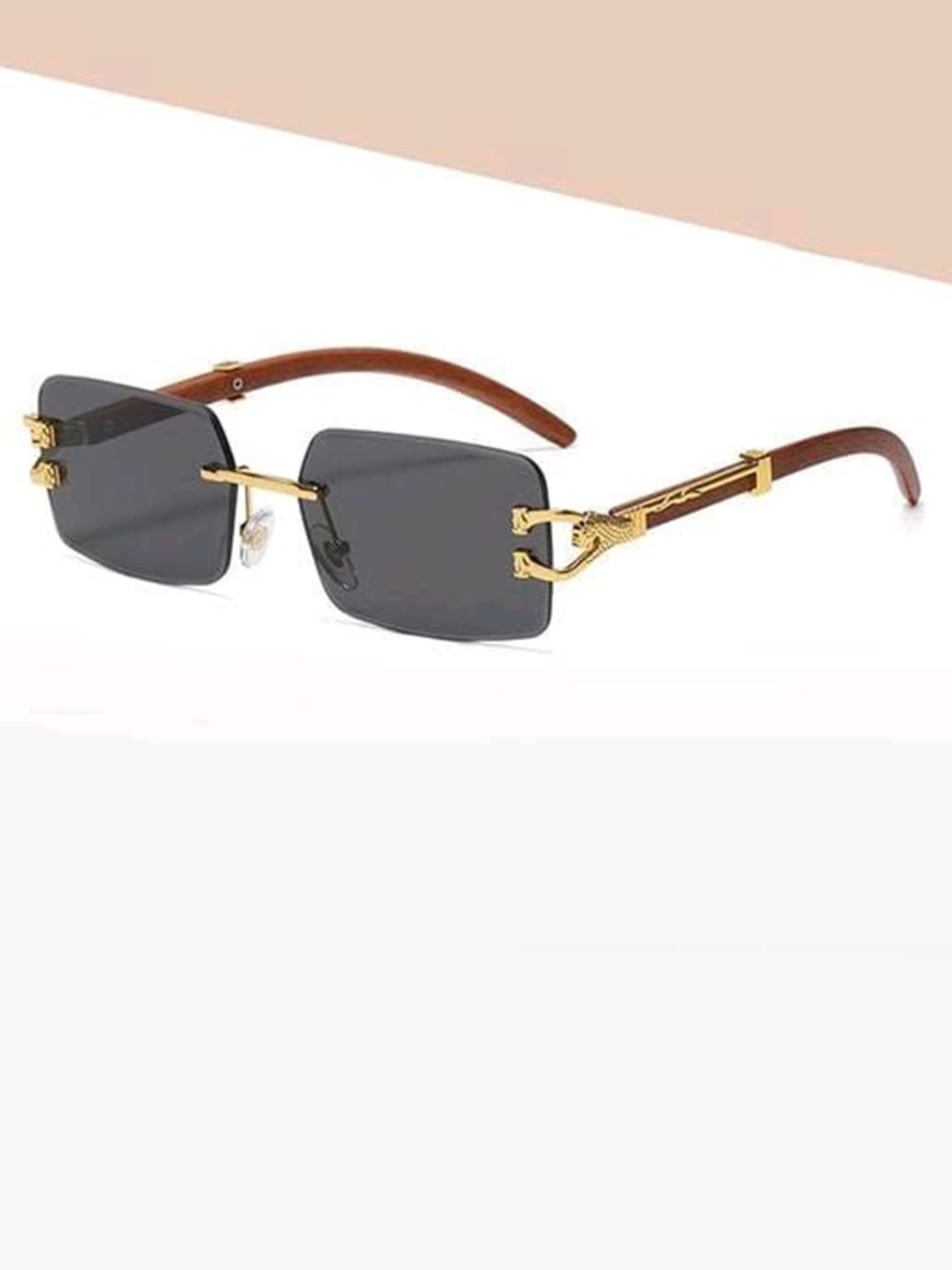 EYESACE Unisex UV Protected Rectangle Sunglasses Joe-Blk