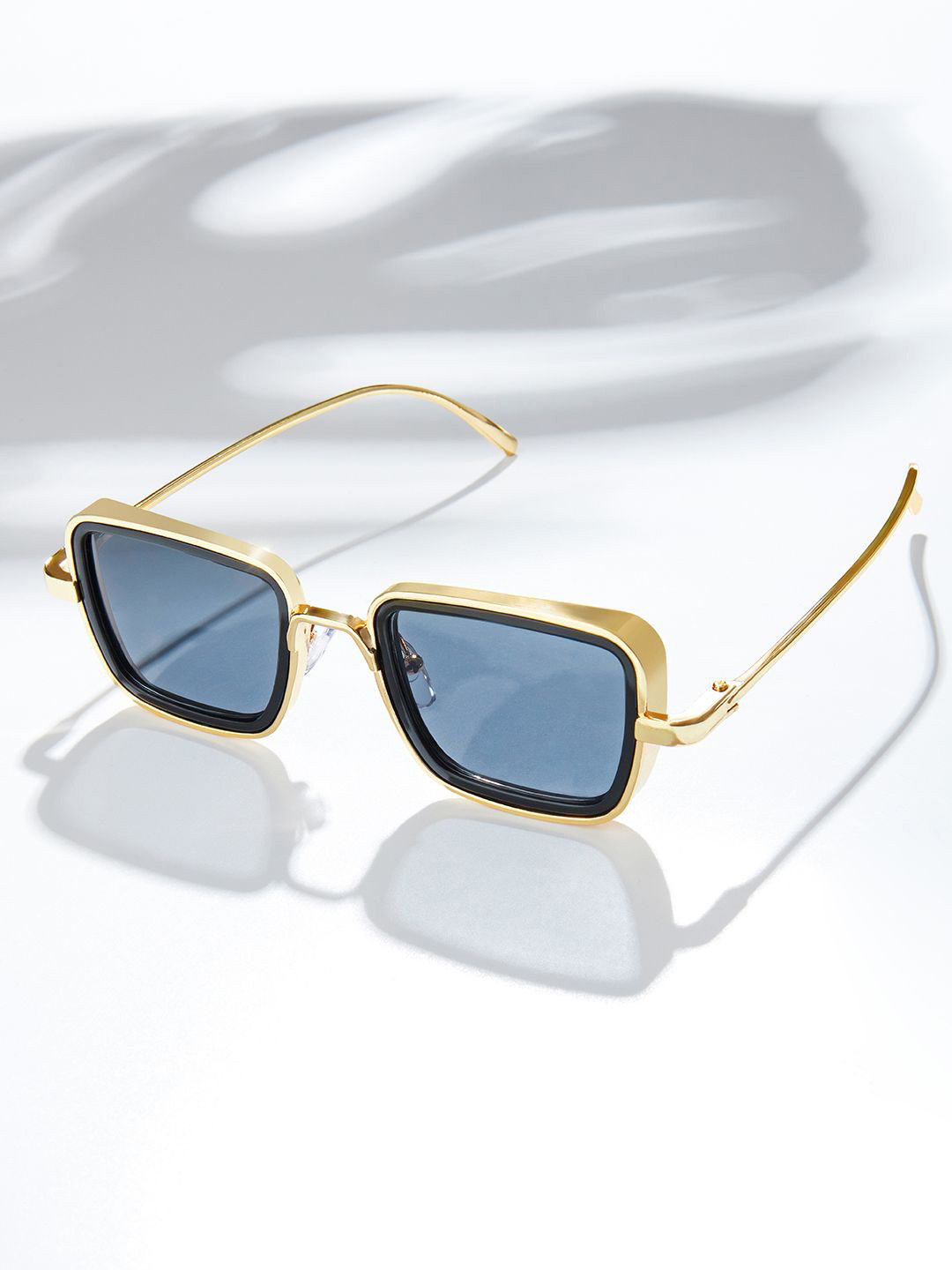 JOKER & WITCH Men Rectangle with UV Protected Lens Sunglasses JWSG294
