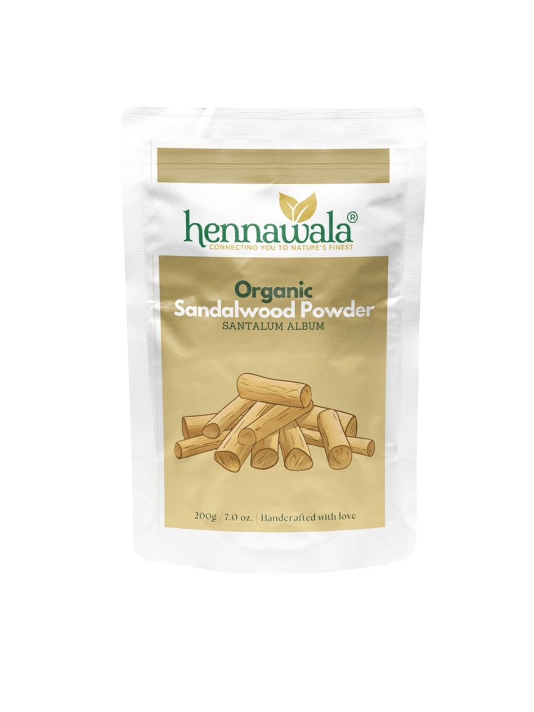 Hennawala Organic Sandalwood Powder For Face - 200 g