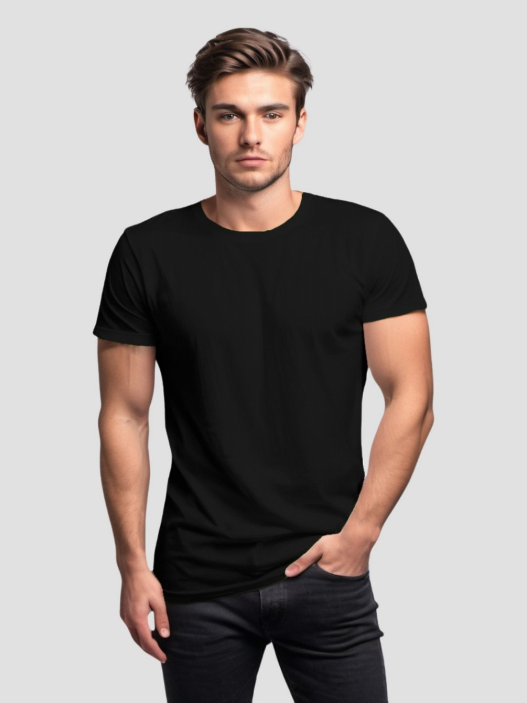 UpClothing Round Neck Regular Fit T-shirt