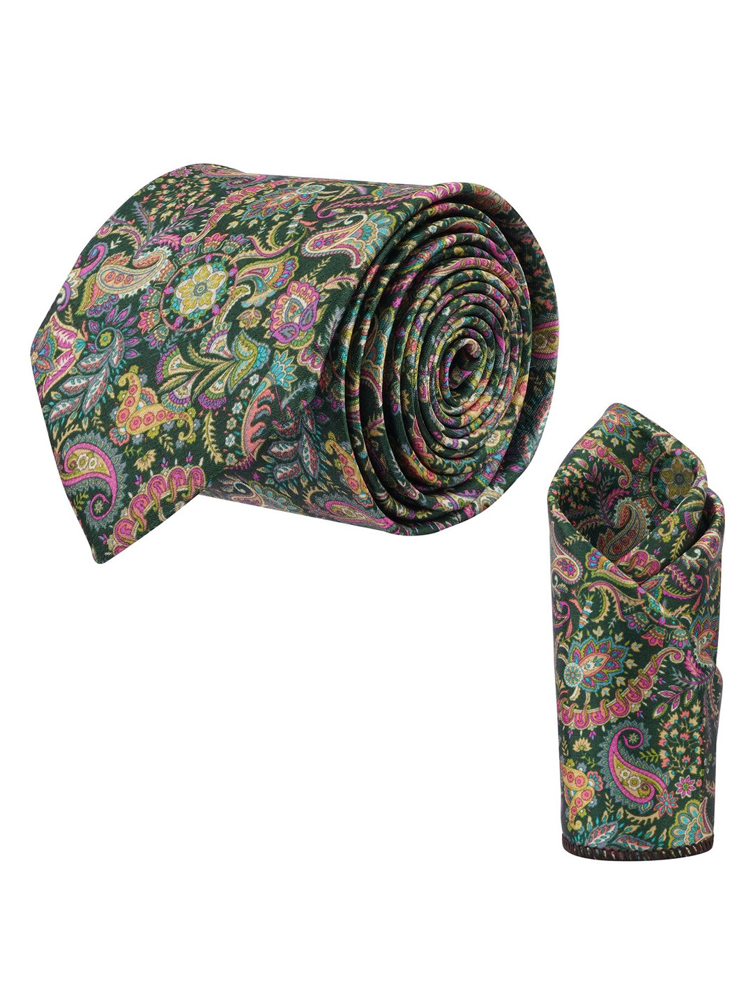 CALIXTO Men Printed Skinny Tie