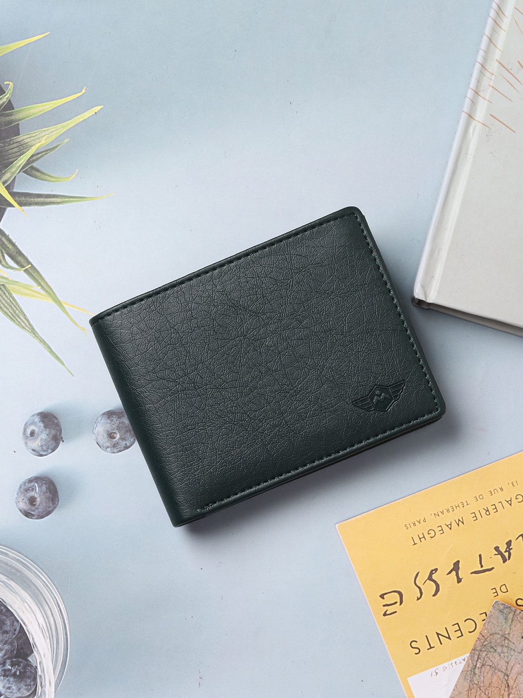 Metronaut Men PU Two Fold Wallet