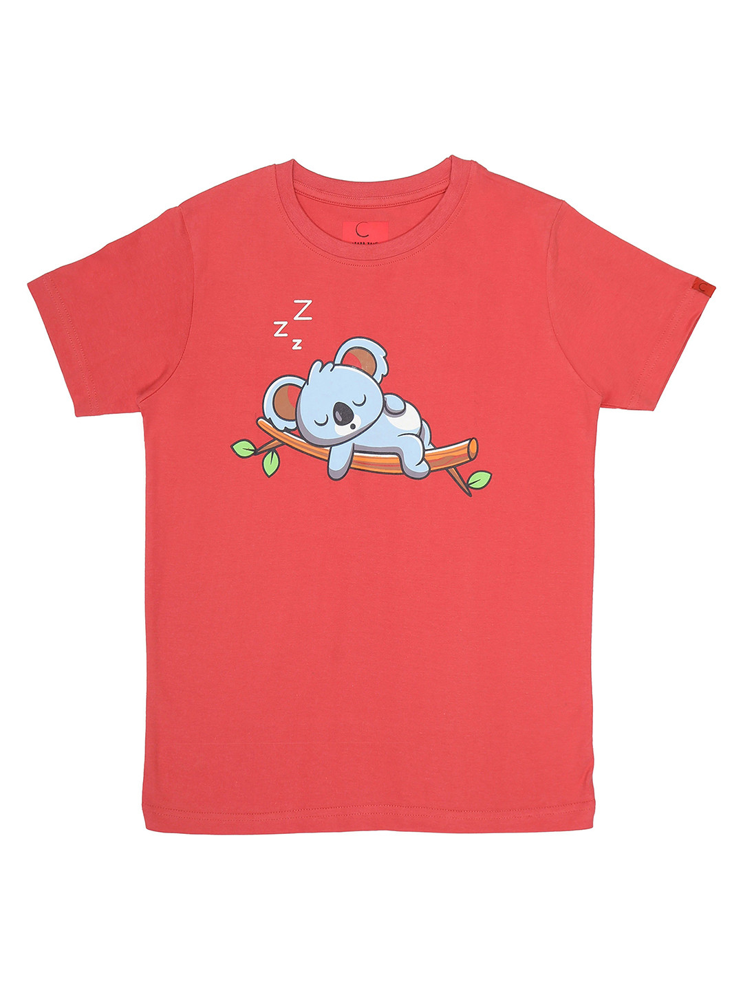 CHILINS Kids Printed Cotton T-shirt