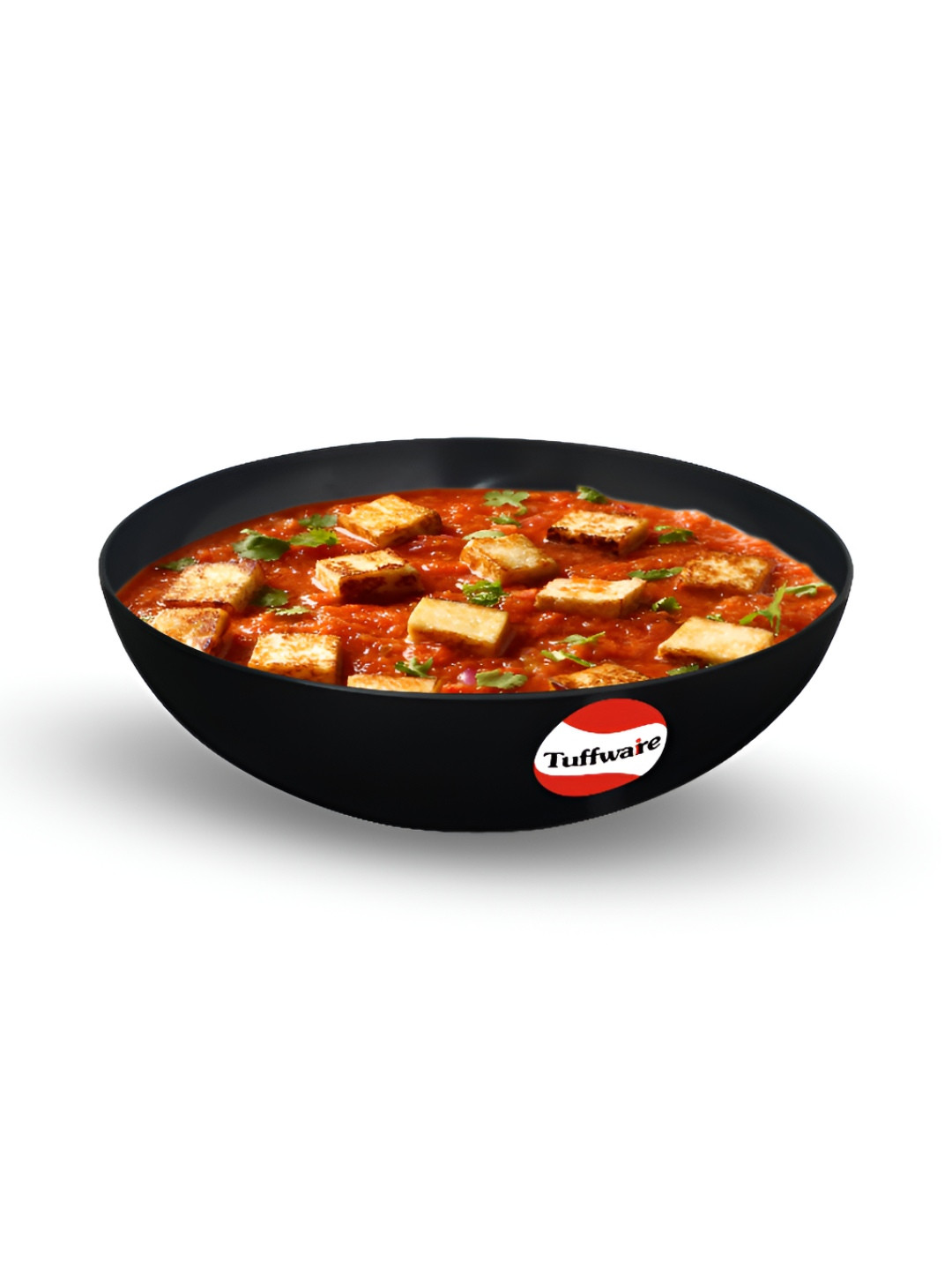 TUFFWAIRE Hard Anodised Traditional Kadhai without Lid 10Inch - 1.3 Litre