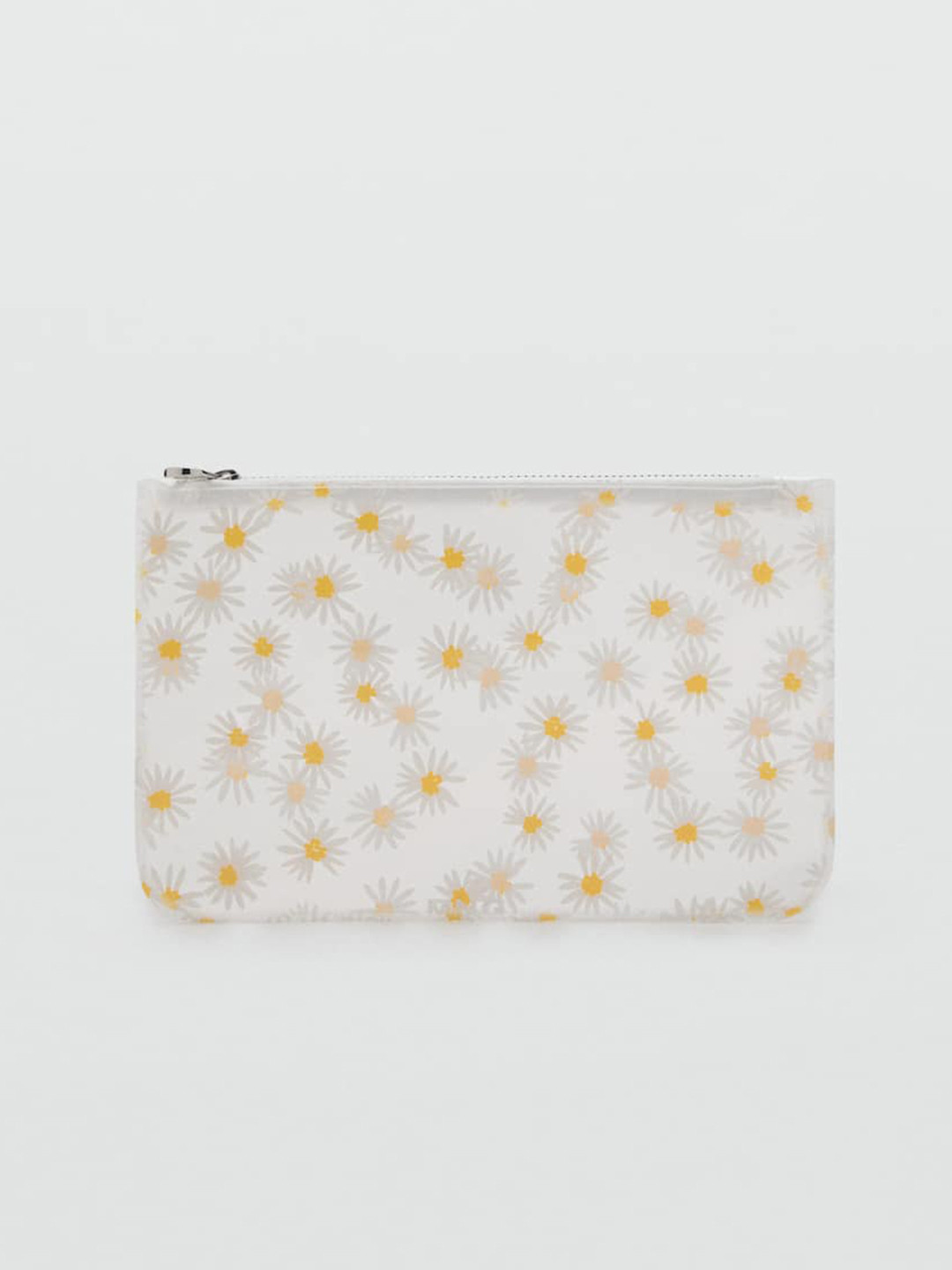 MANGO Women Sunflower Printed Waterproof Pouch
