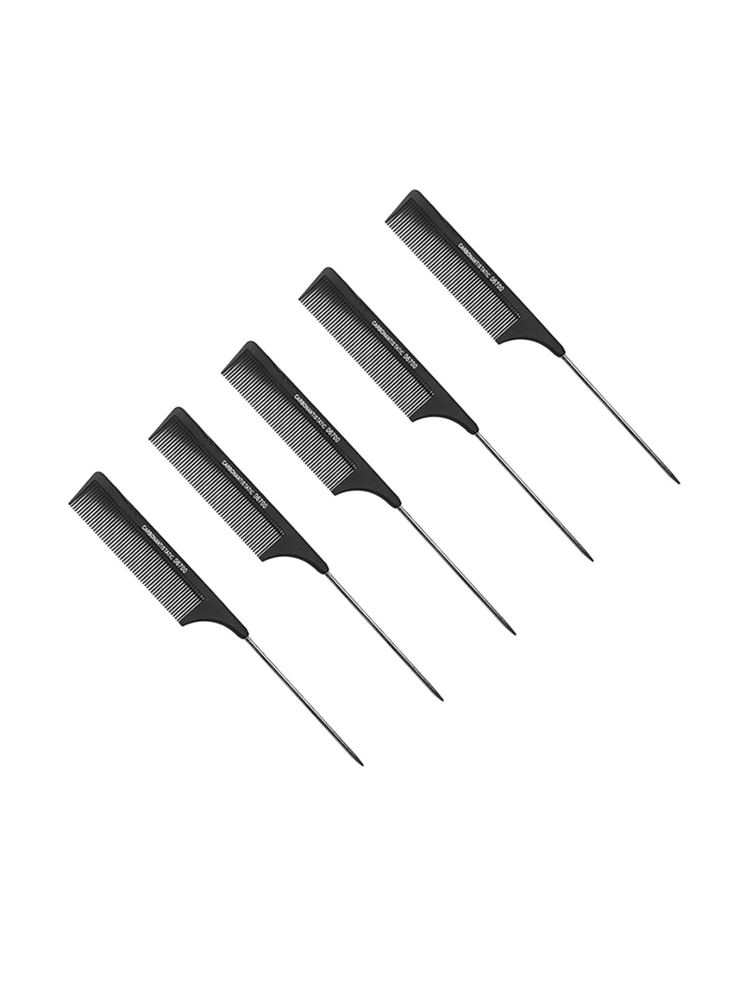 Utkarsh Set Of 5 Barber Pin Tail Comb For Cutting & Hair Styling