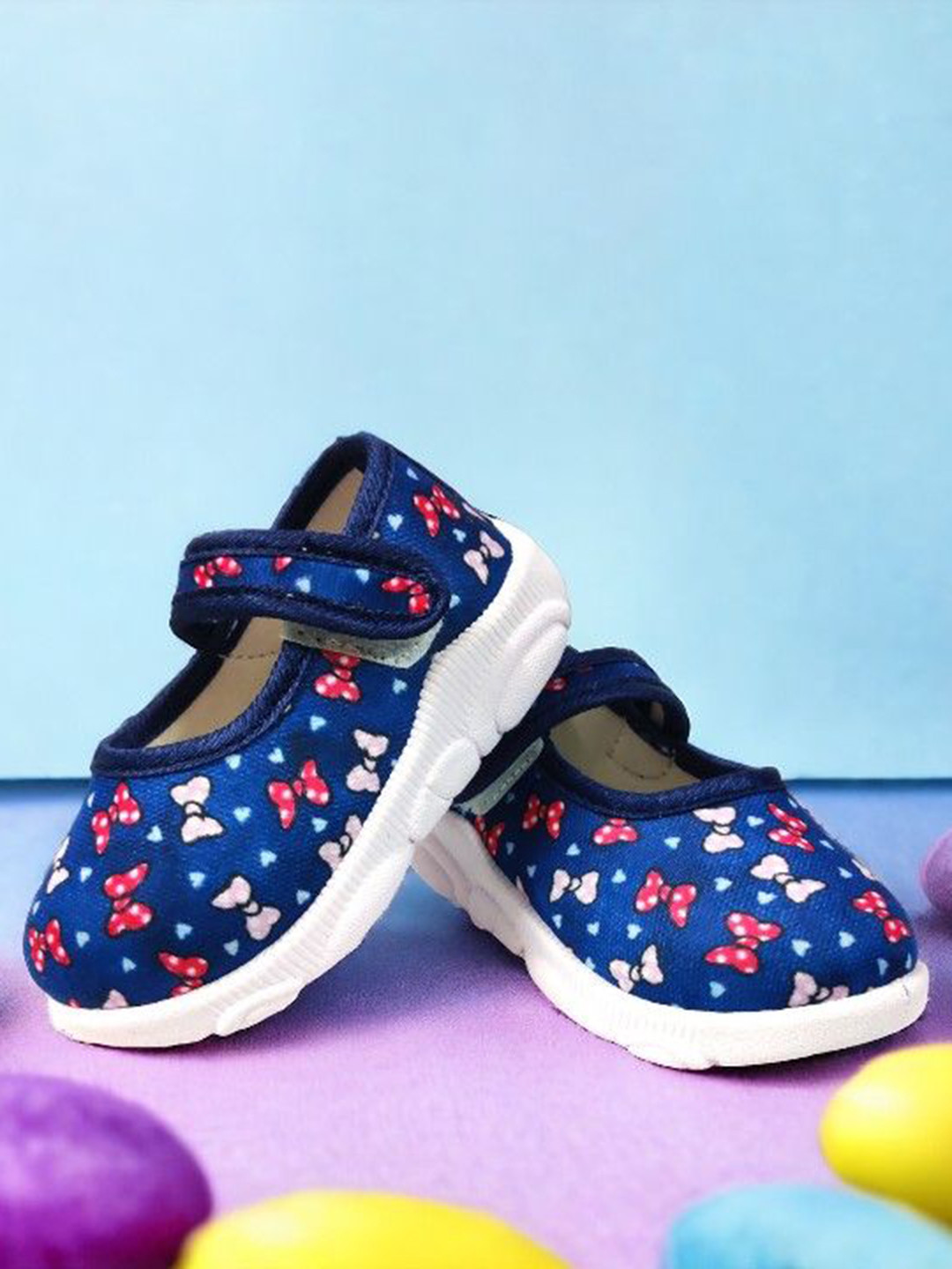 COOLZ Kids Round Toe Printed Sneakers