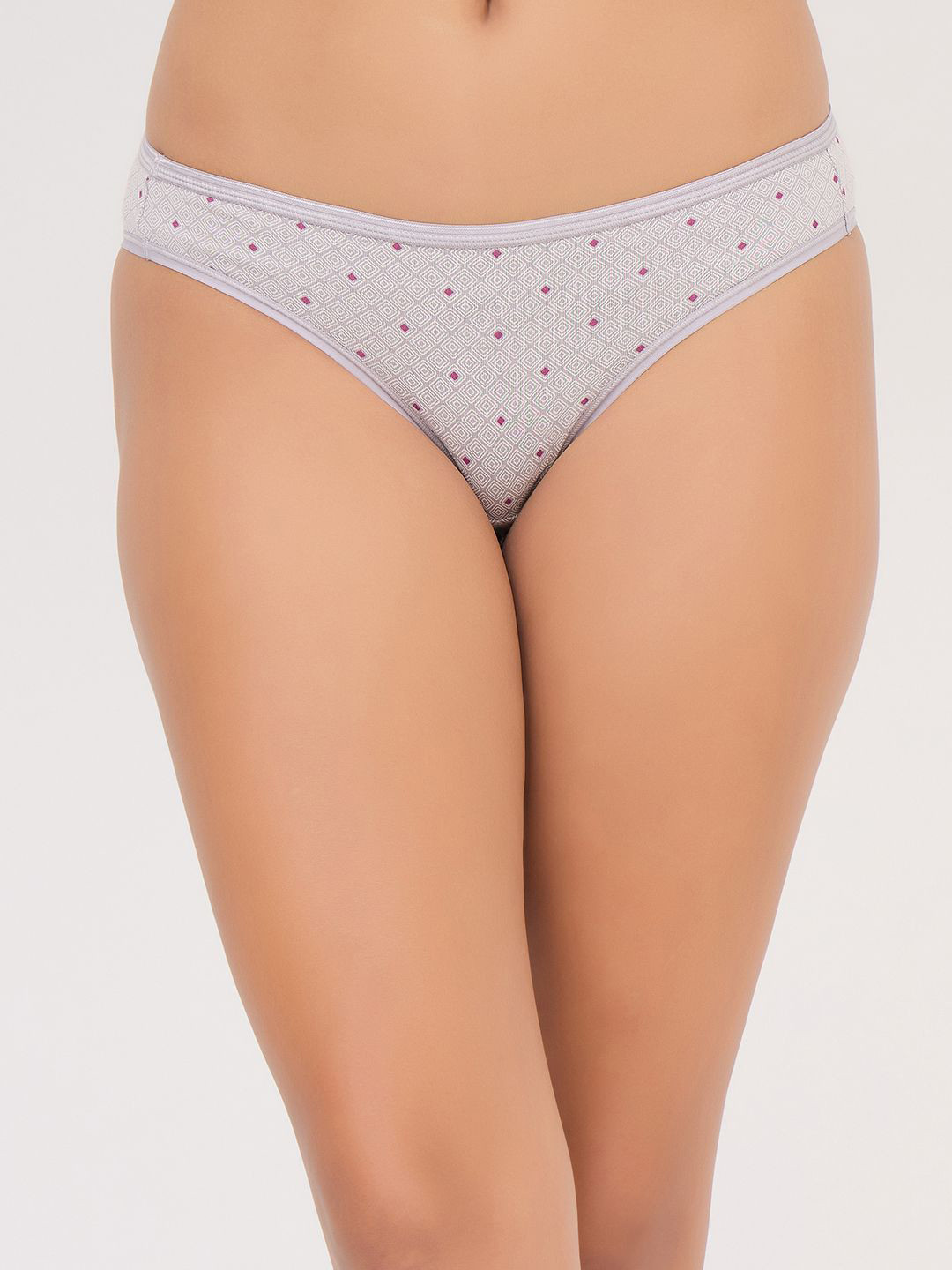 Clovia Low Waist Printed Bikini Briefs PN3465V01S