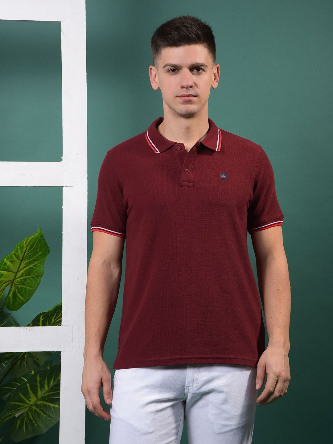 COBB Polo Collar Cotton T-shirt