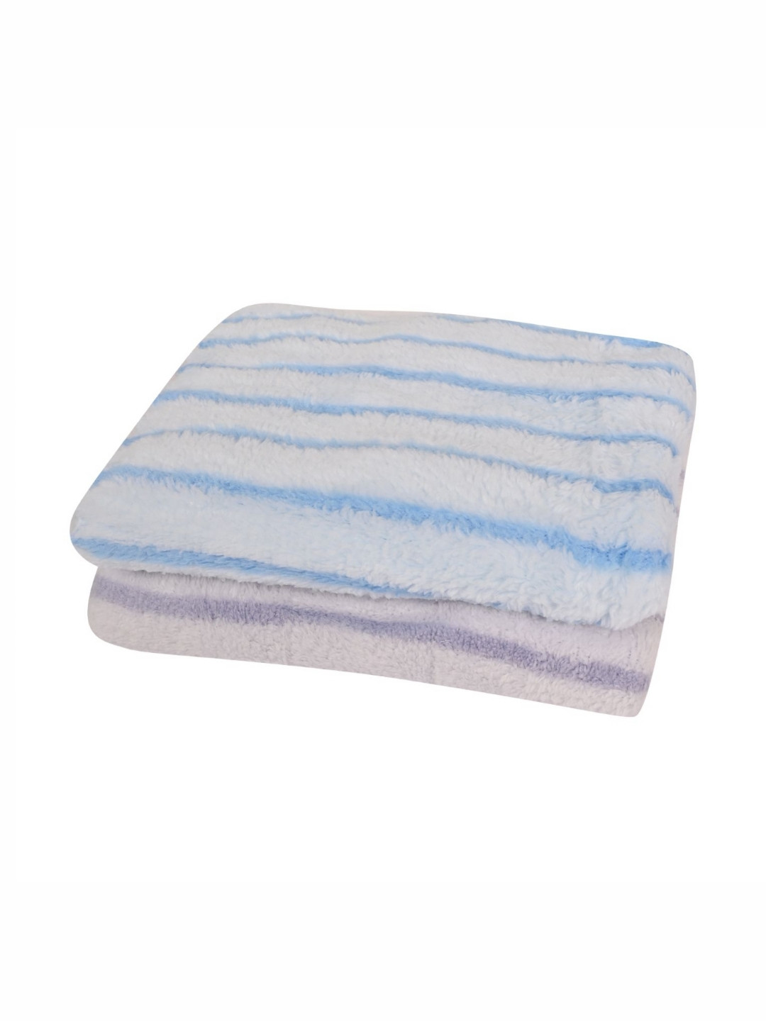 LOOM LEGACY 2-Pcs Blue & White Striped Kitchen Towel