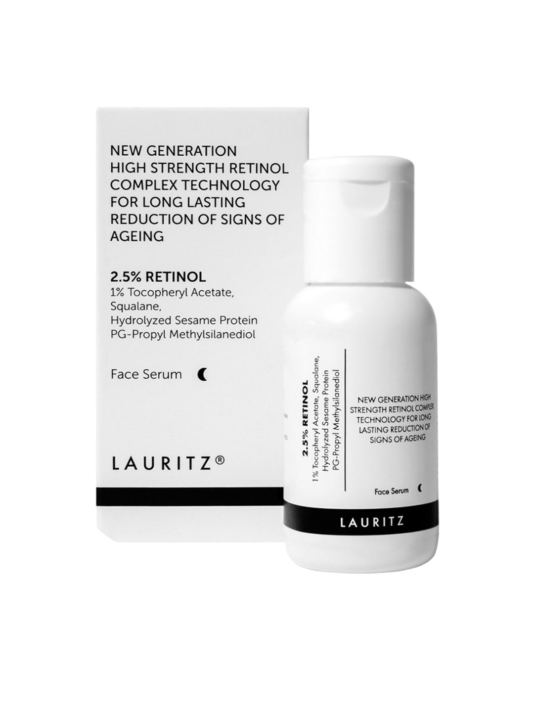 LAURITZ 2.5% Retinol Advanced Anti-Wrinkle Serum - 30 ml