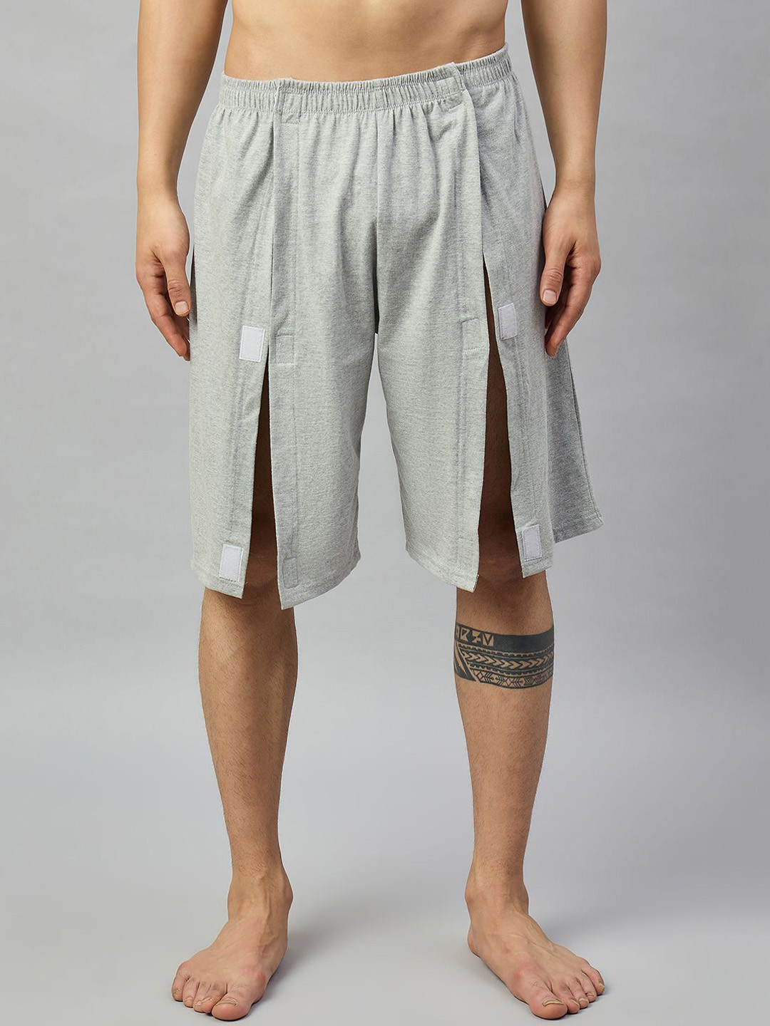 Haxor Men Regular Fit Low-Rise Adaptive Lounge Shorts