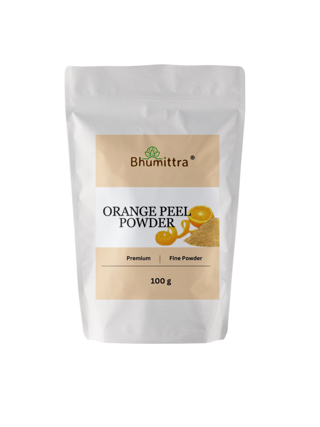 Bhumittra Orange Peel Chemical Free Powder - 100 g
