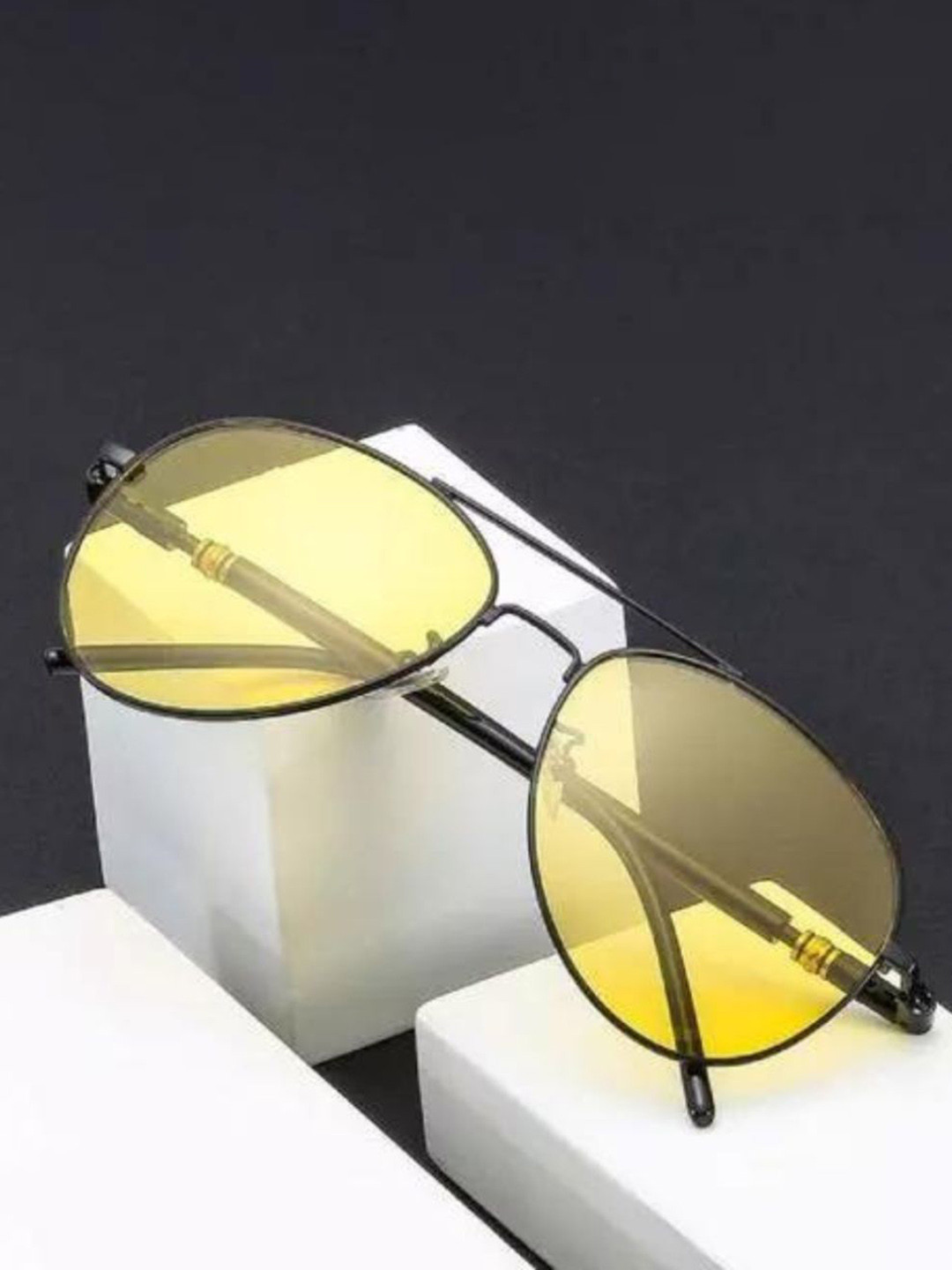 EYESACE Unisex Aviator Polarised and UV Protected Lens Sunglasses Pola-Aviator