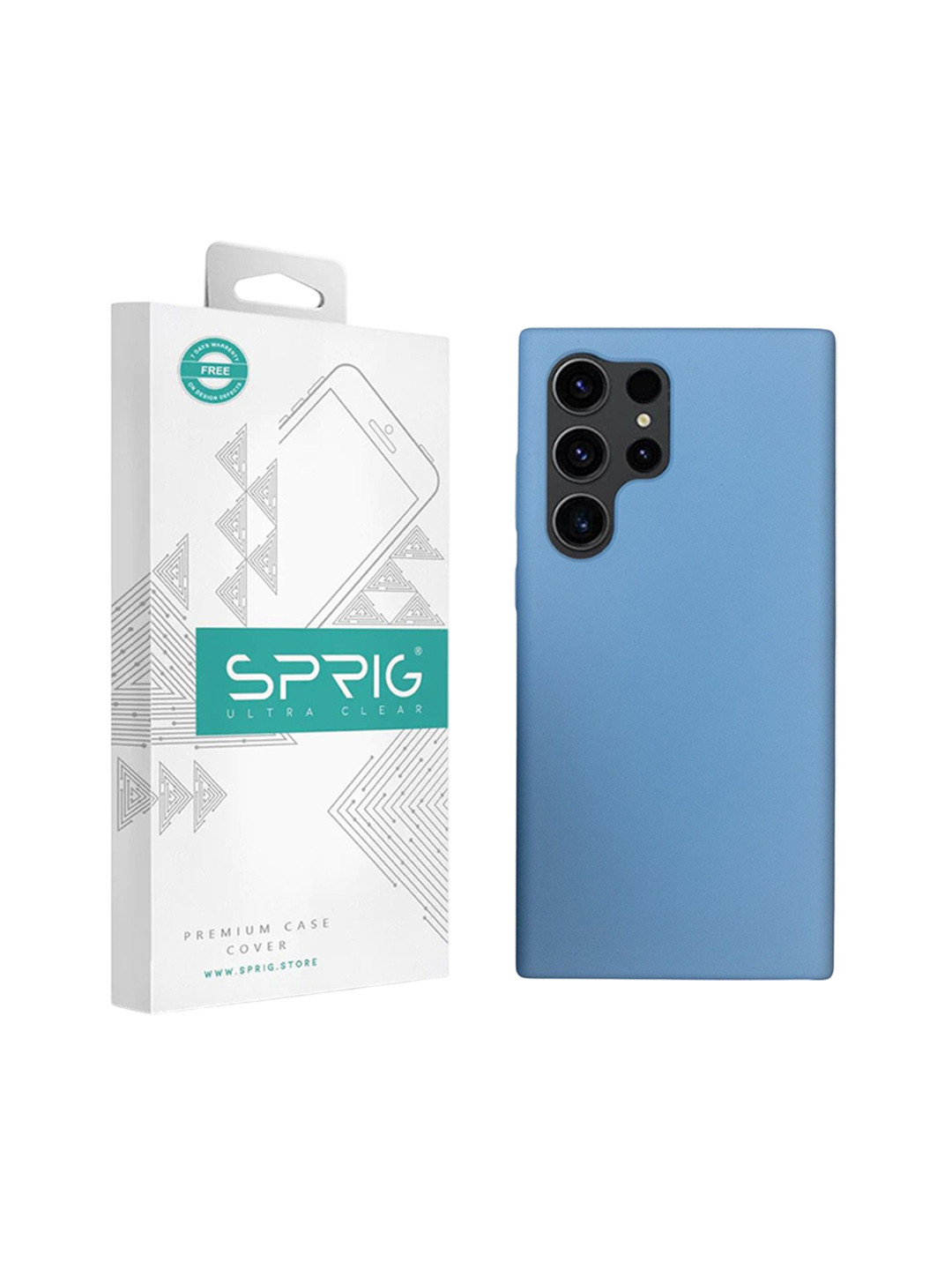 SPRIG Samsung Galaxy S23 Ultra 5G Liquid Silicone Back Cover