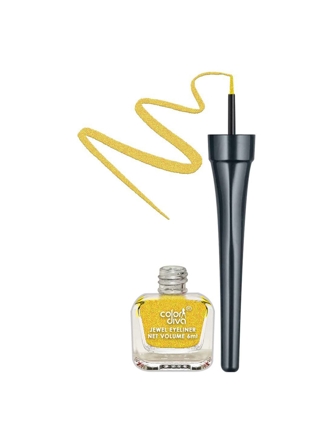 Color Diva Long Lasting Liquid Eyeliner - 6 ml - Gold