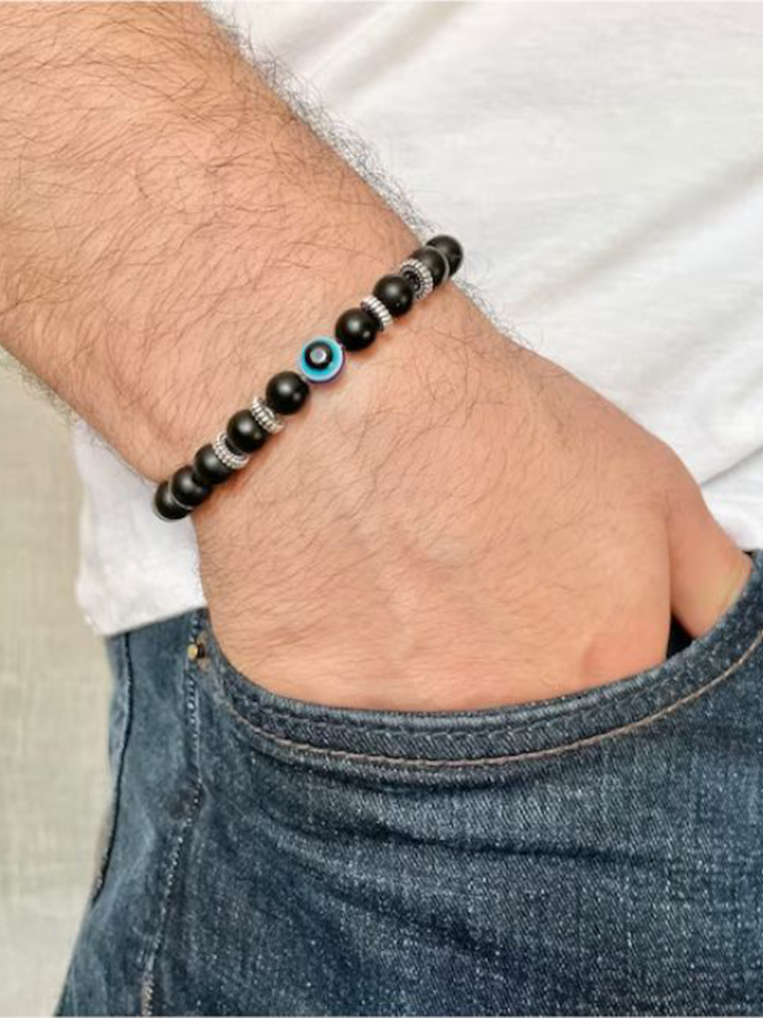 HIGH TRENDZ Men Handcrafted Bracelet