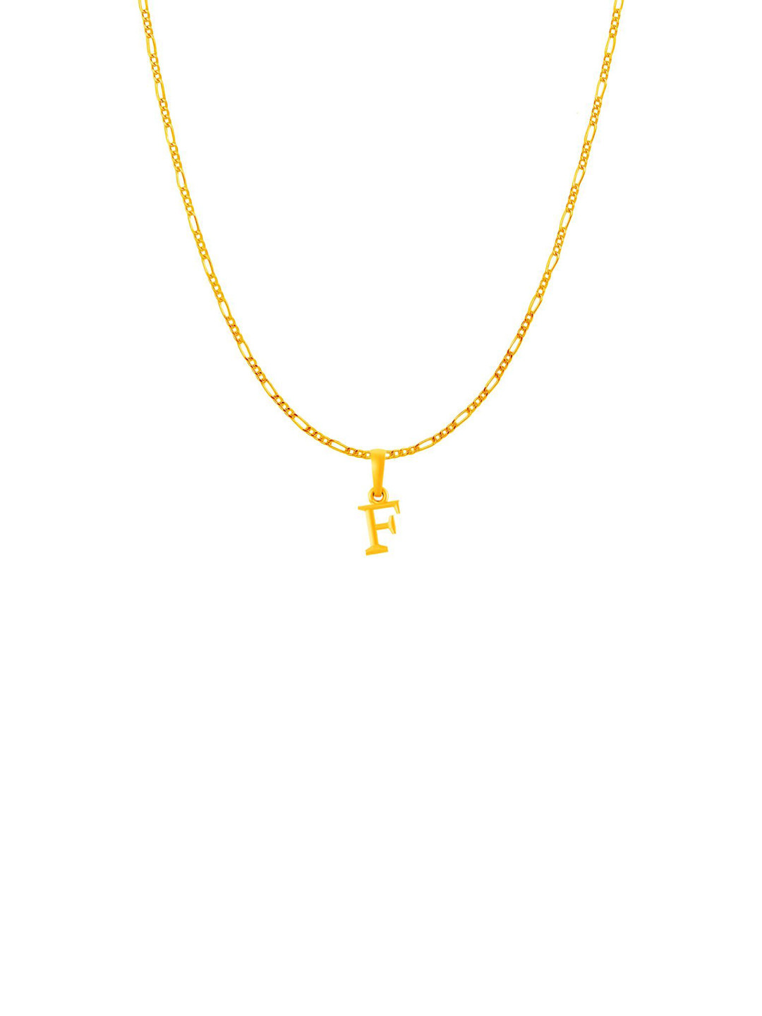 Metronaut Men 92.5 Silver 22KT Gold-Plated Contemporary Pendant With Chain