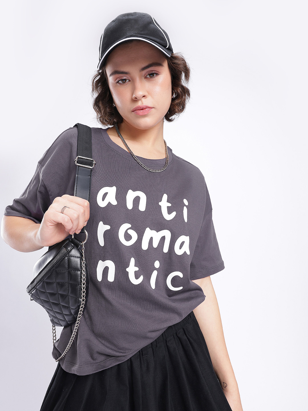 glitchez Printed Oversized T-shirt