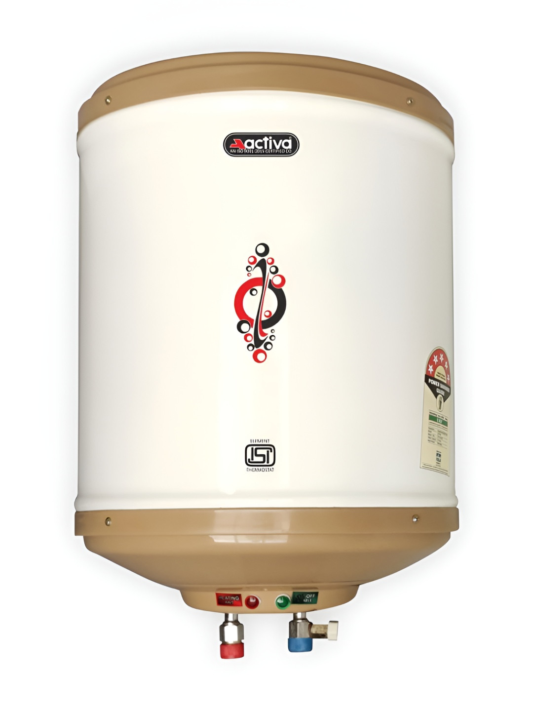 ACTIVA White 3000W Storage Water Heater - 10L