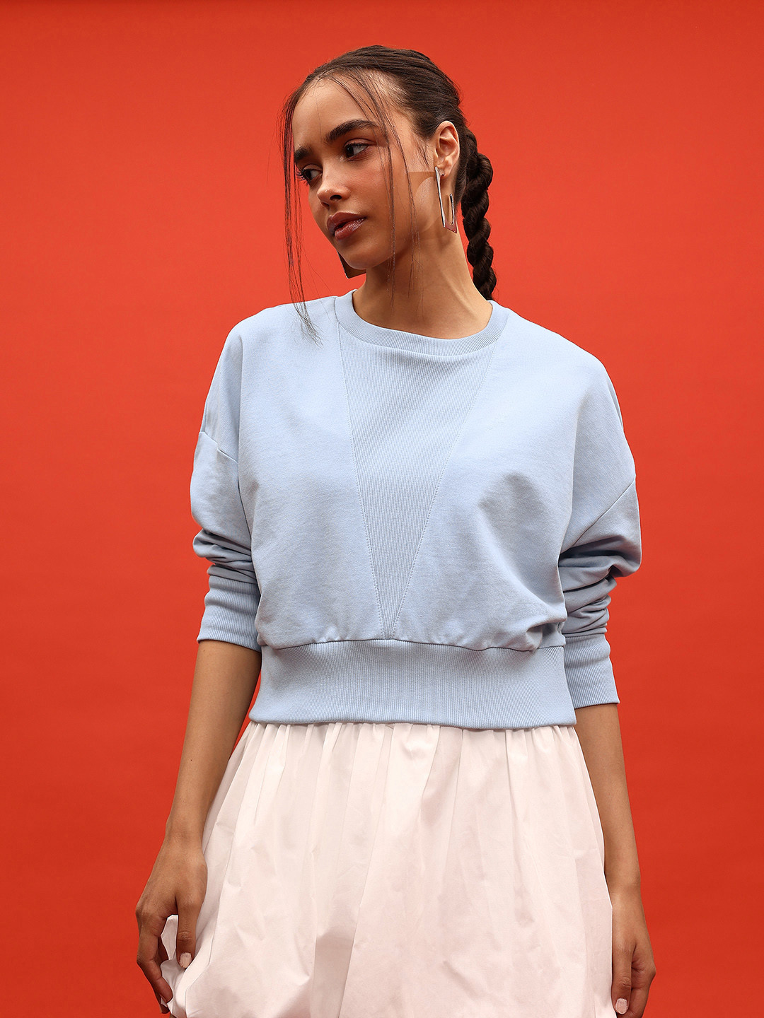 glitchez Drop-Shoulder Sweatshirt