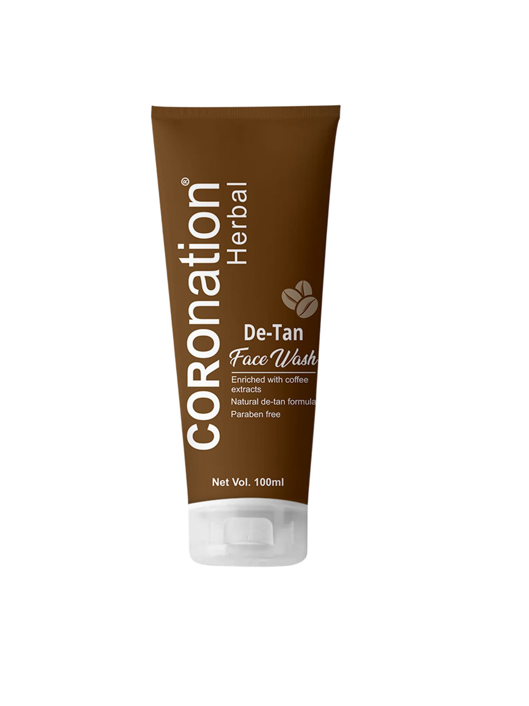 COROnation Herbal De Tan Face Wash With Coffee & Chocolate - 100 ml