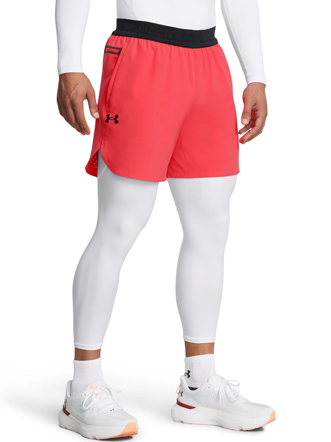 UNDER ARMOUR Men Slim-Fit Peak Woven Shorts