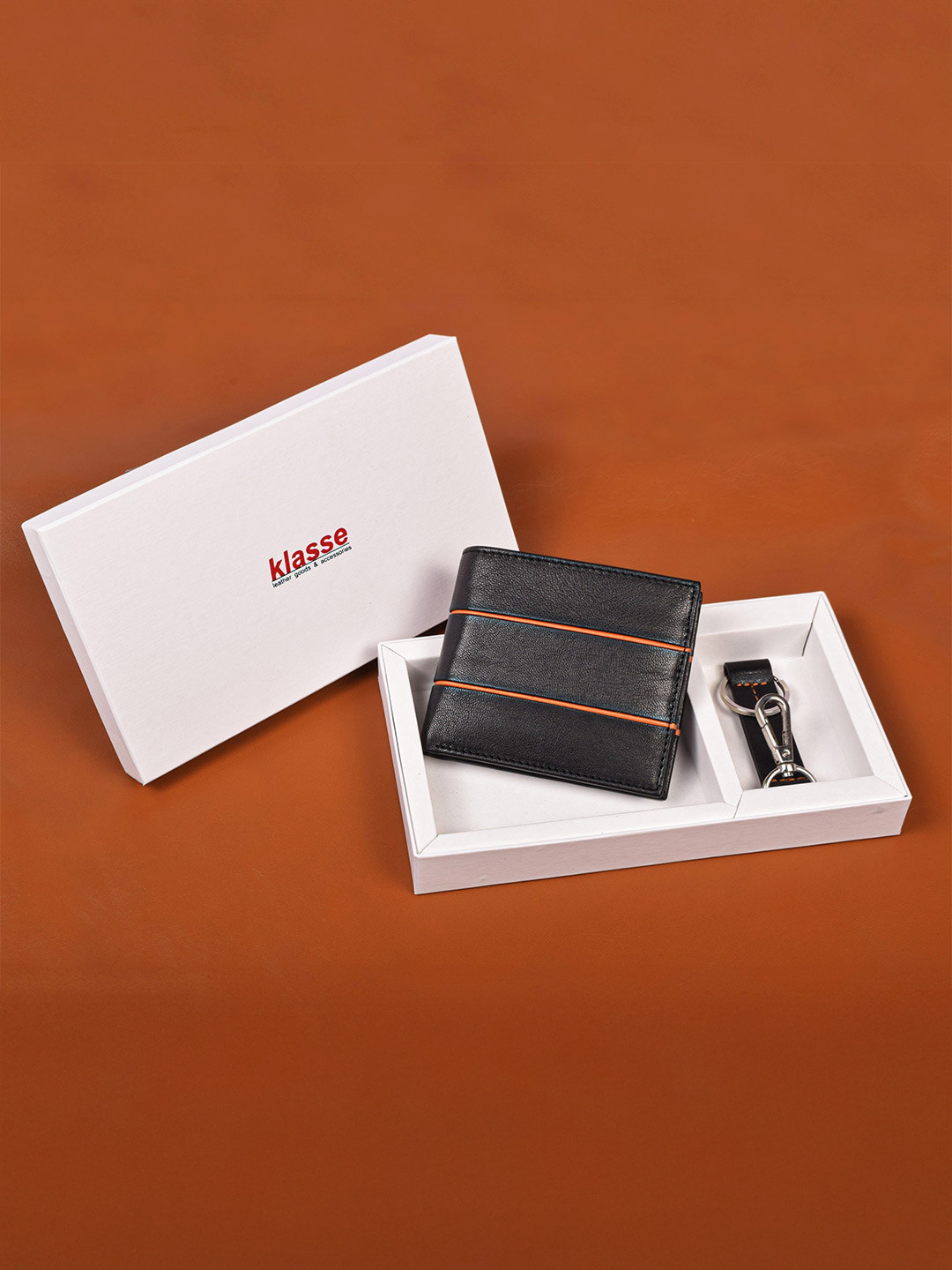 Klasse Men 2 Leather Two Fold Wallet