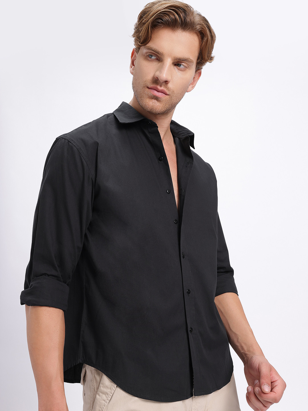 glitchez Relaxed Core Poplin Shirt