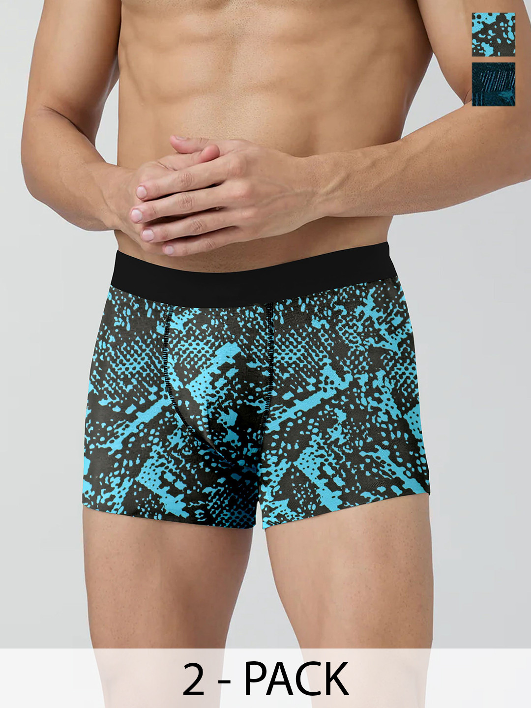 DEKLOOK Pack Of 2 Printed Trunks UW_A2_1208_Q2_S