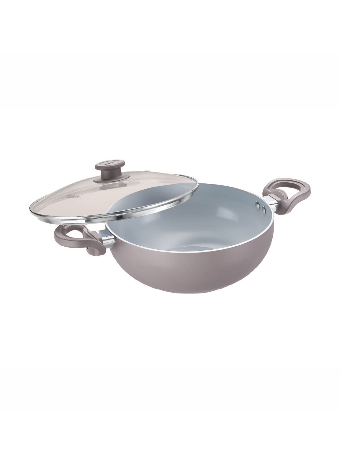 Prestige Grey Non-stick Ceramic Induction Base Kadhai- 5L