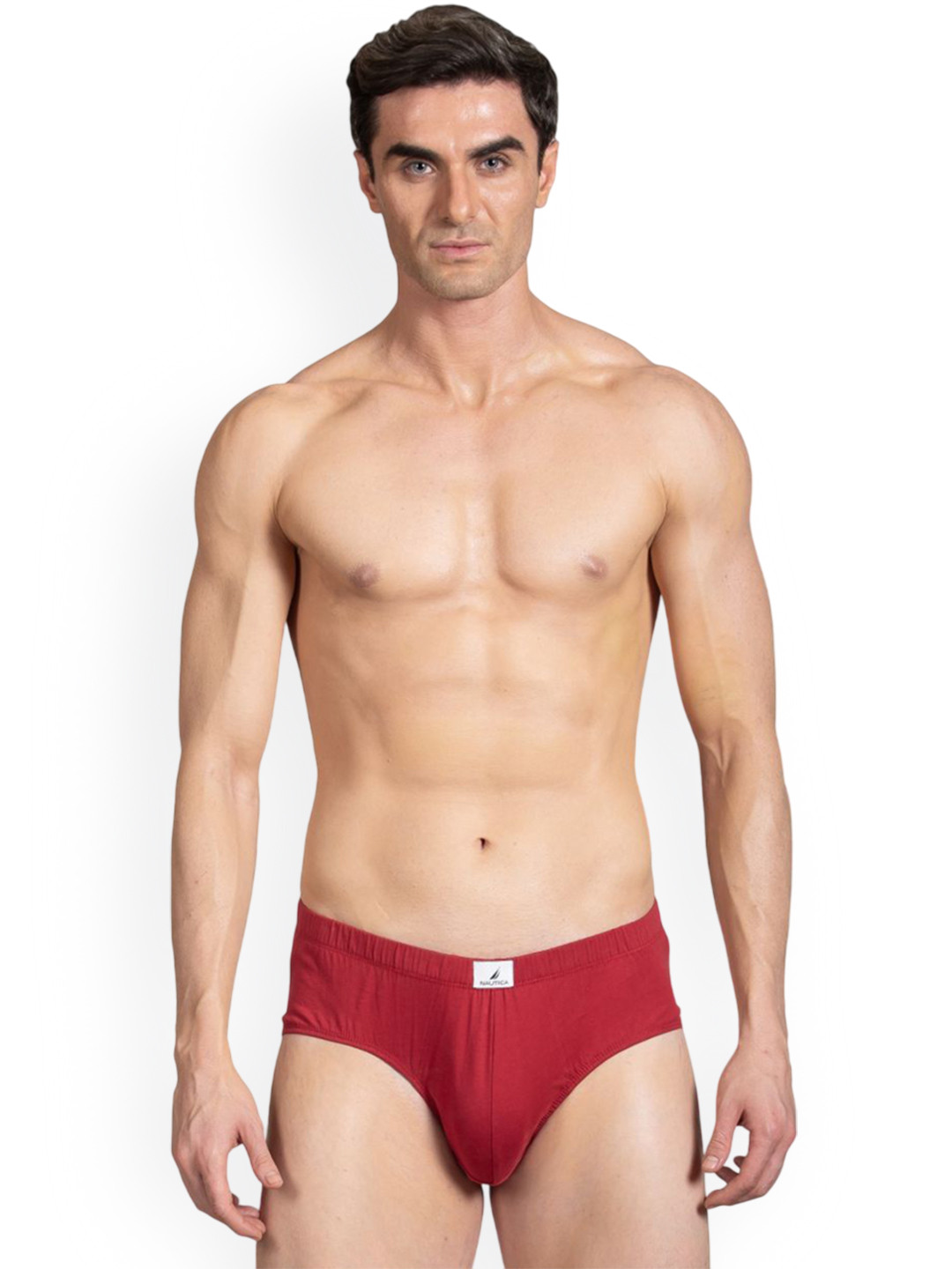 Nautica Pure Cotton Basic Brief CIEBF01-RRED