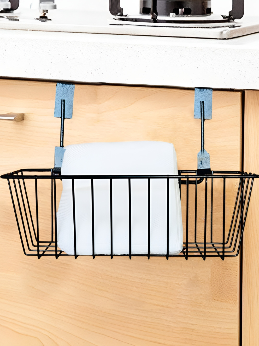 Go Hooked Over Door Hanging Cabinet Storage Basket