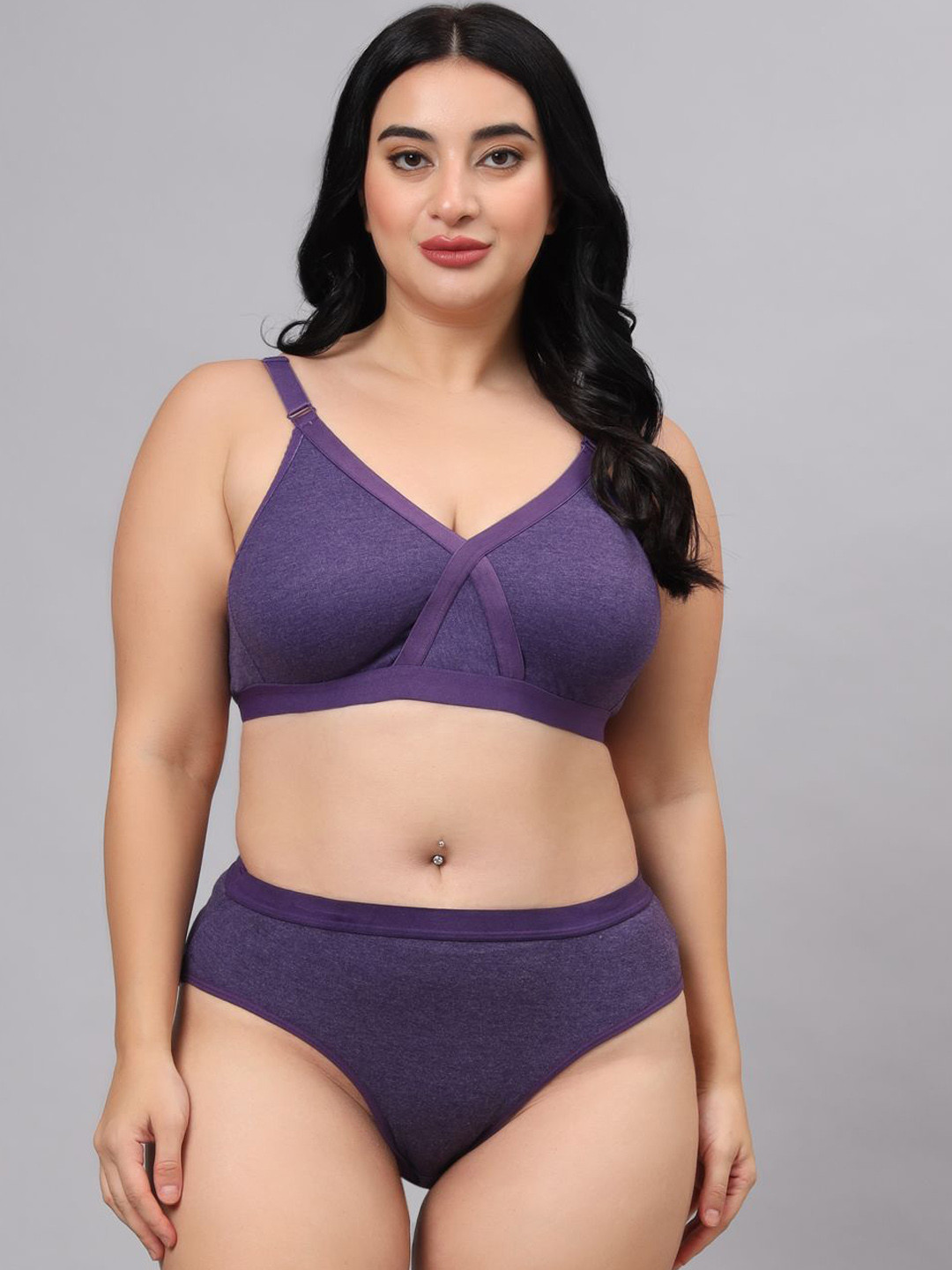 Designer Bugs Non-Padded Shoulder Straps Lingerie Set LS-ZAN-PR-30B