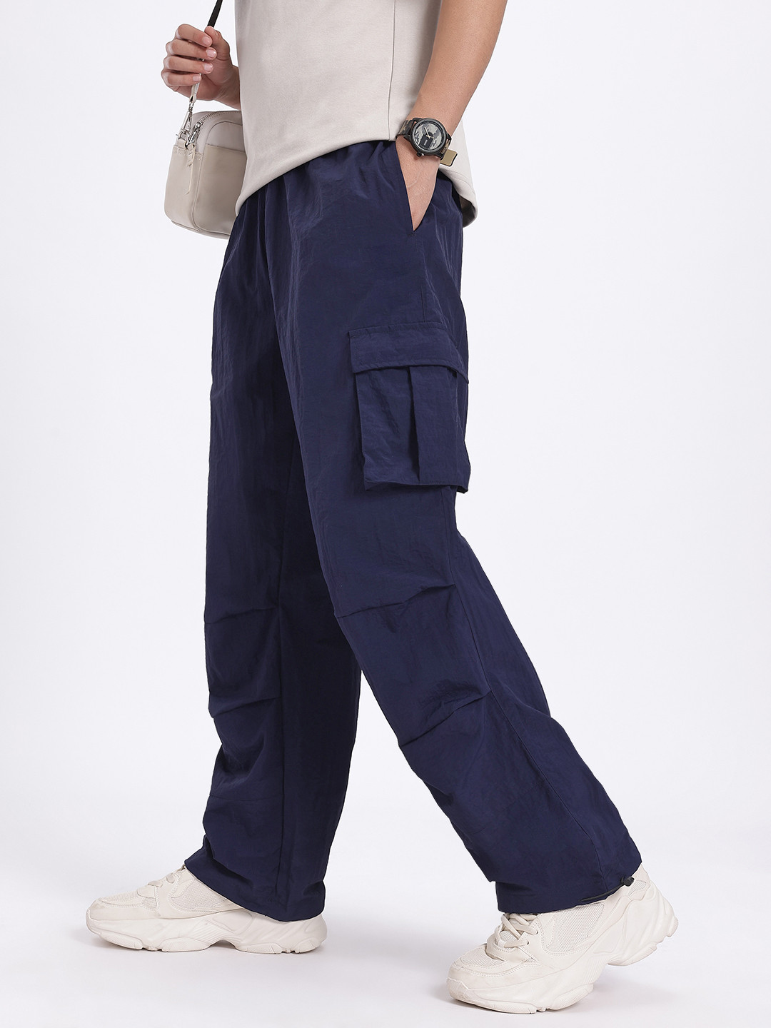 Cult Functionality Regular Fit Cargos with Toggle Hem