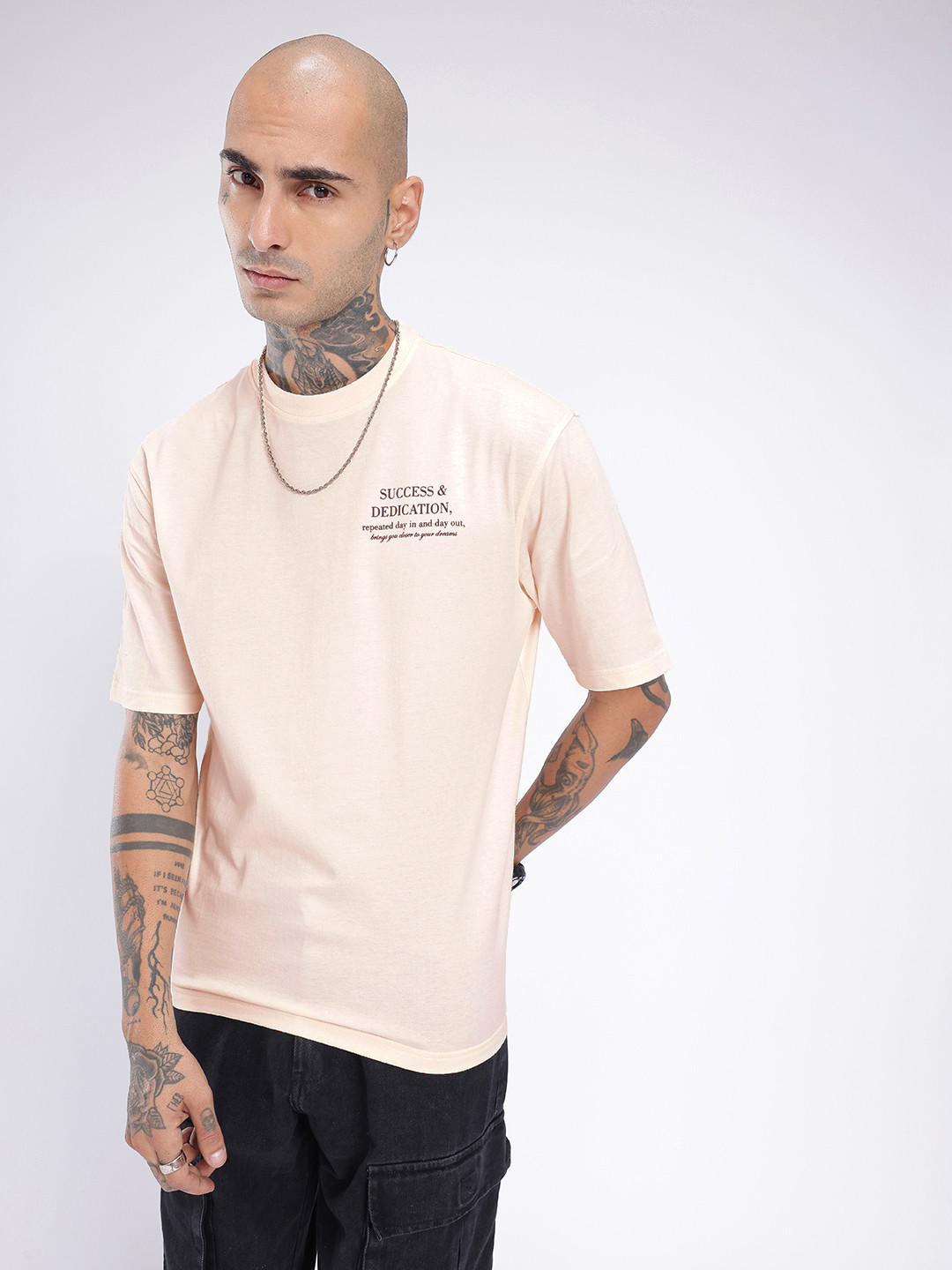 glitchez Print Relaxed Fit T-shirt