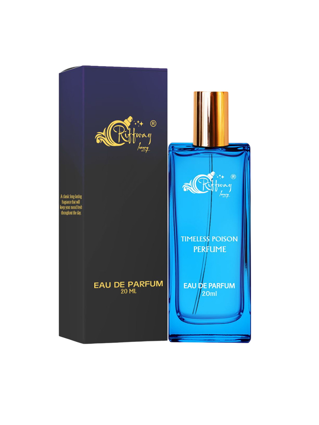 riffway Men Timeless Poison Long Lasting Eau de Parfum - 20 ml