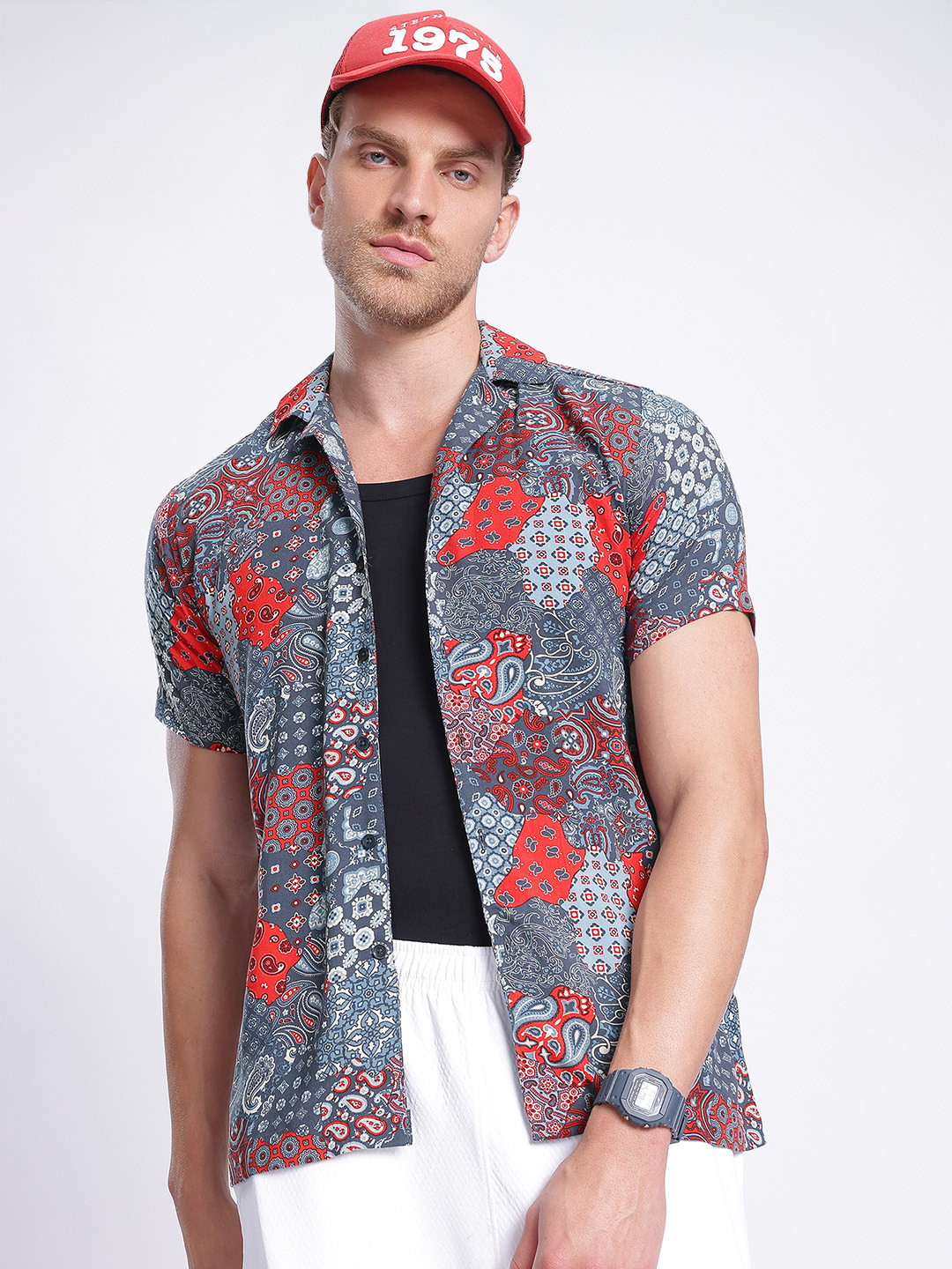 glitchez Printed Soft Relaxed Love Shirt