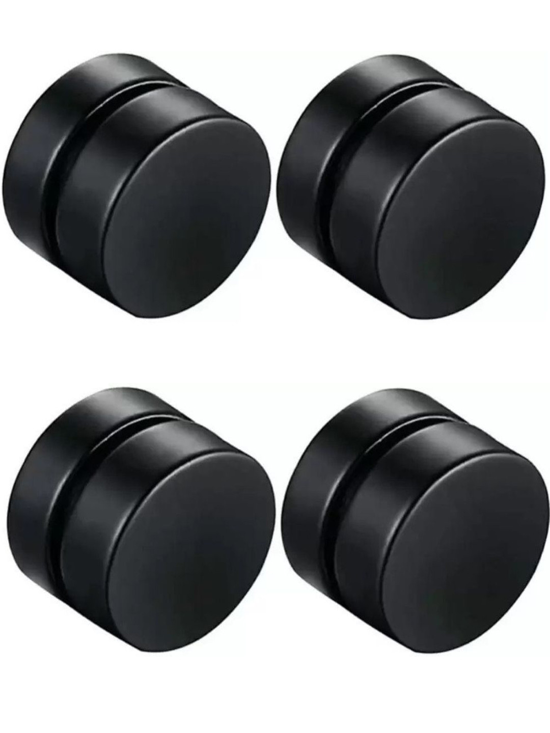 Teeragaj Stainless Steel Circular Magnetic Double Sided Studs