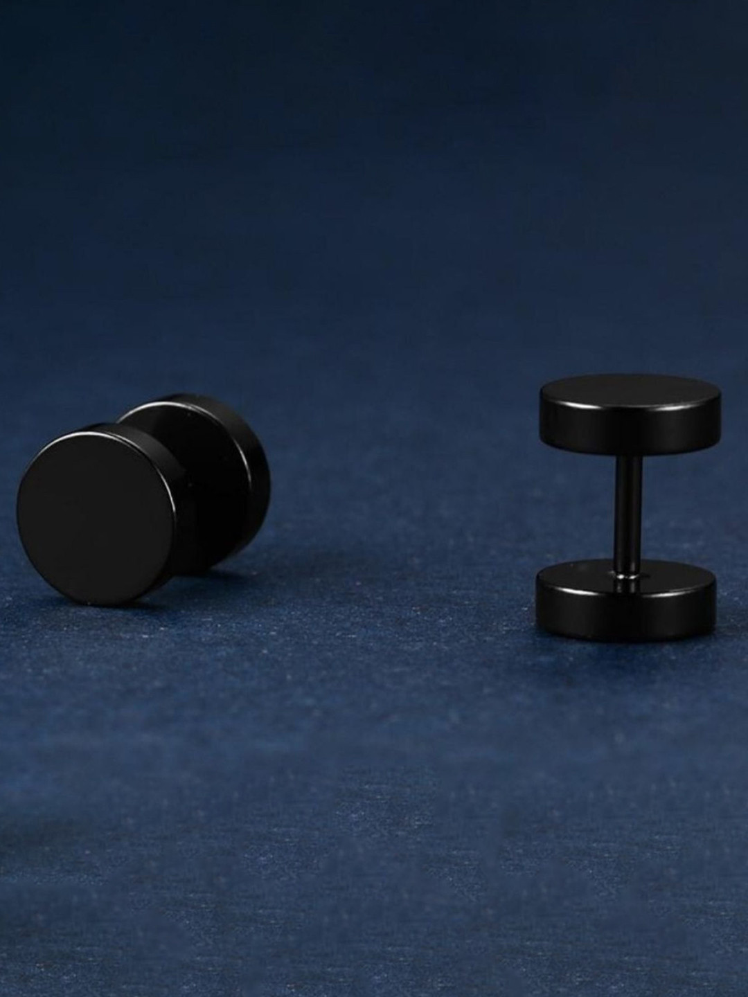 Teeragaj Stainless Steel Double Sided Contemporary Studs