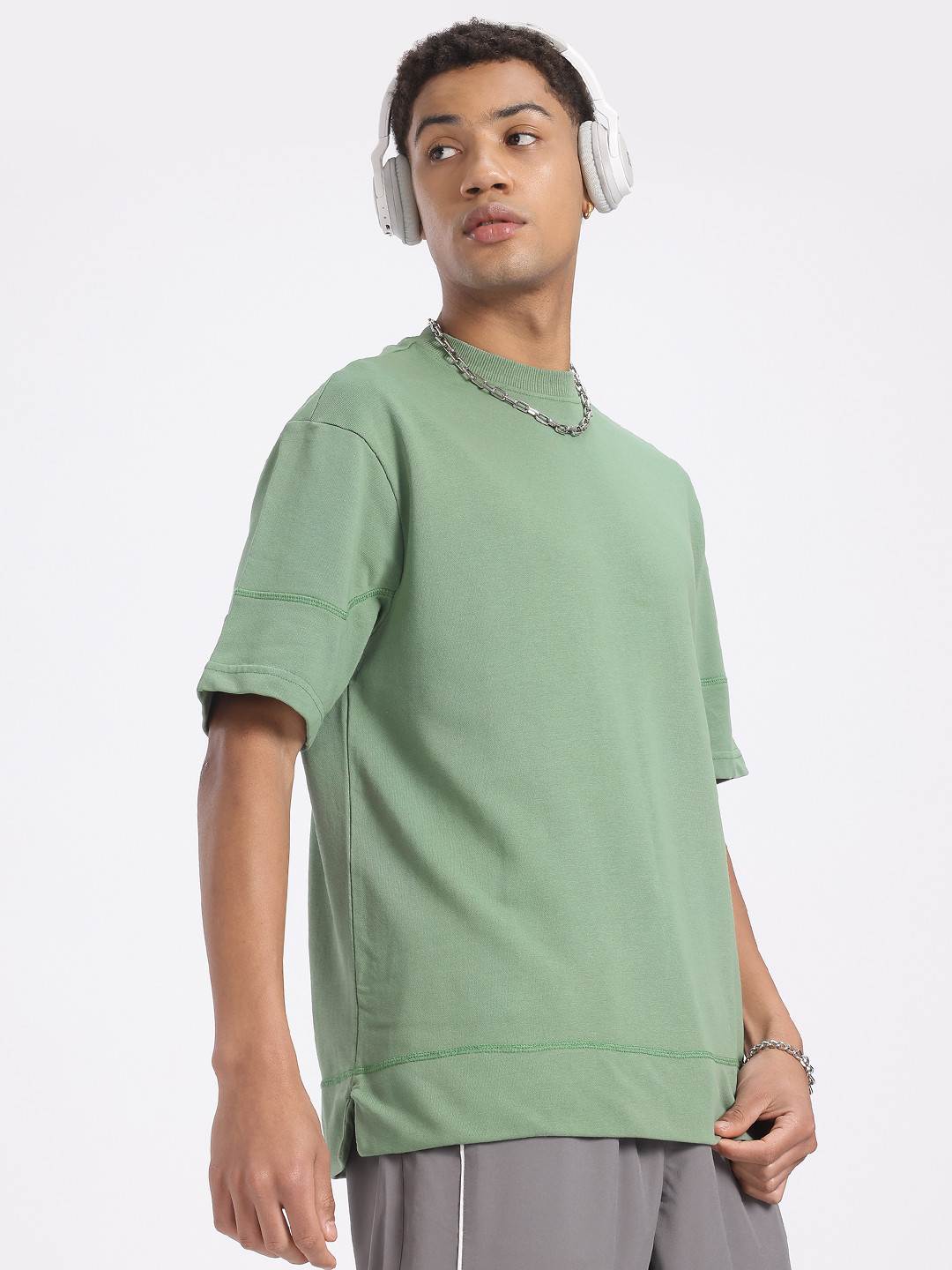 glitchez Dropped Sleeve T-Shirt