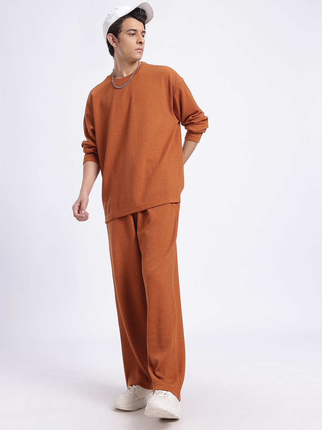 glitchez Ribbed Oversized Co-Ord Set