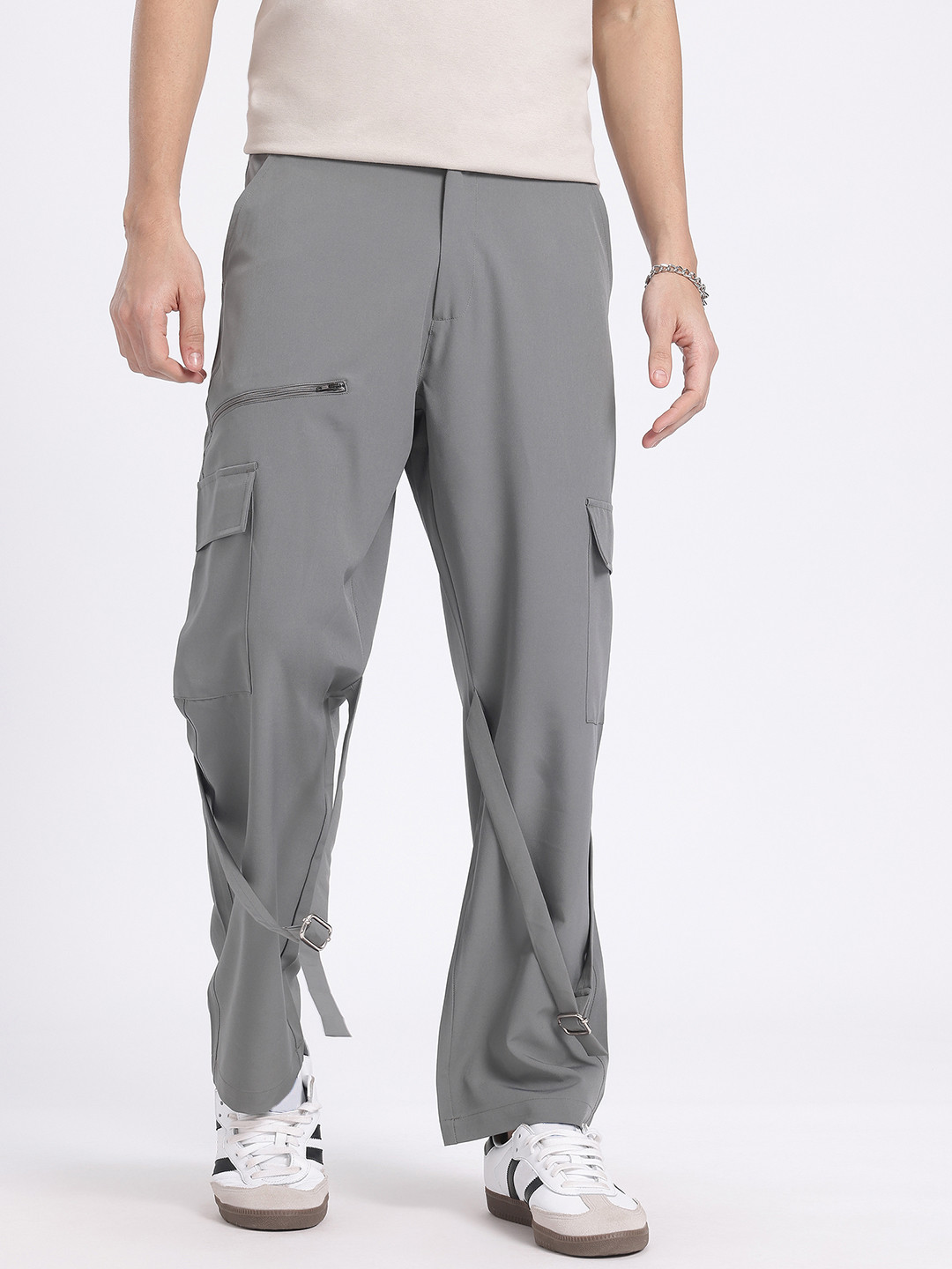 glitchez Men Urban Street Relaxed Fit Trousers