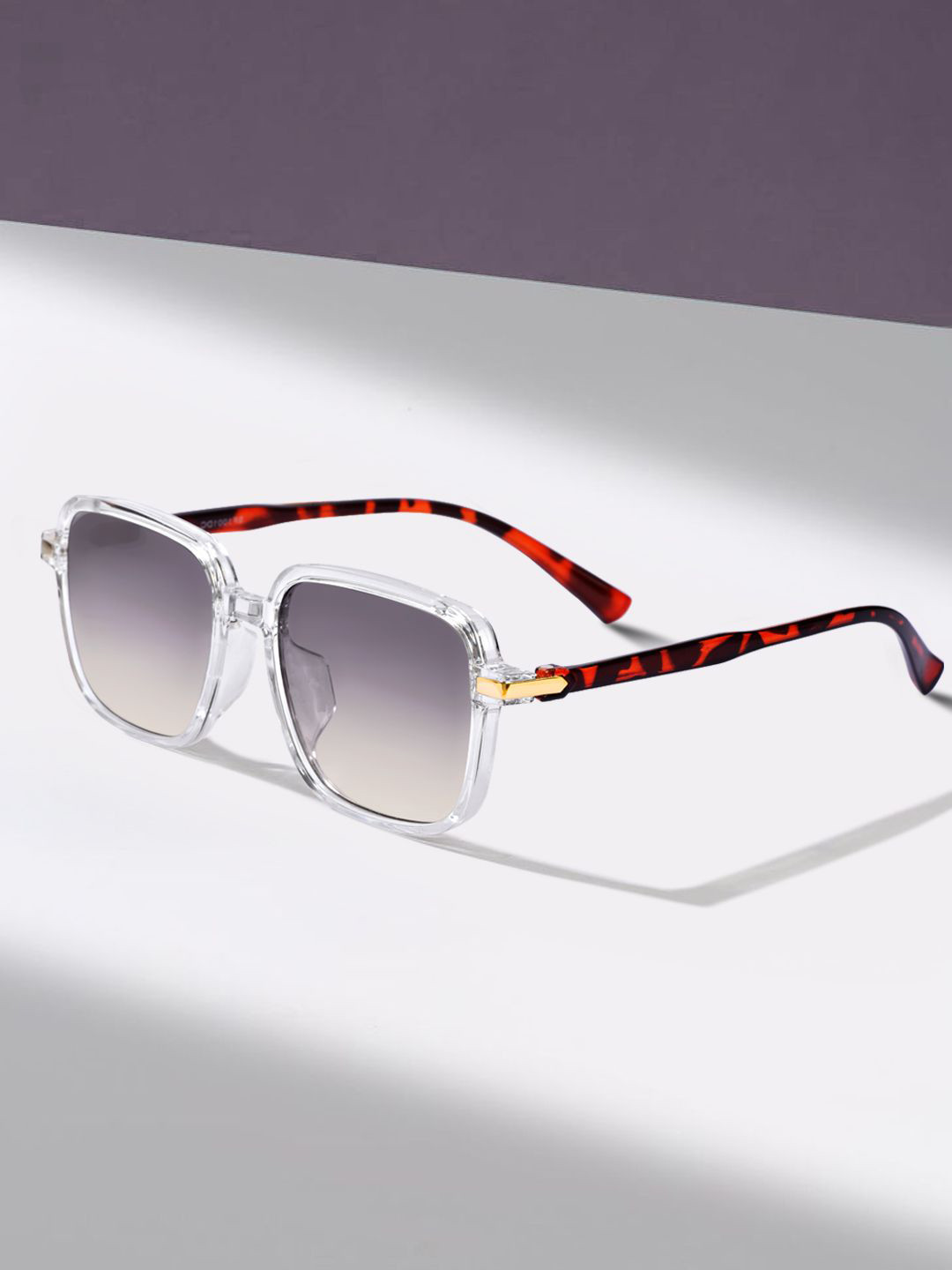 CELEBRITY SUNGLASSES Unisex Square Sunglasses with UV Protected Lens CLSG-DC1001-06