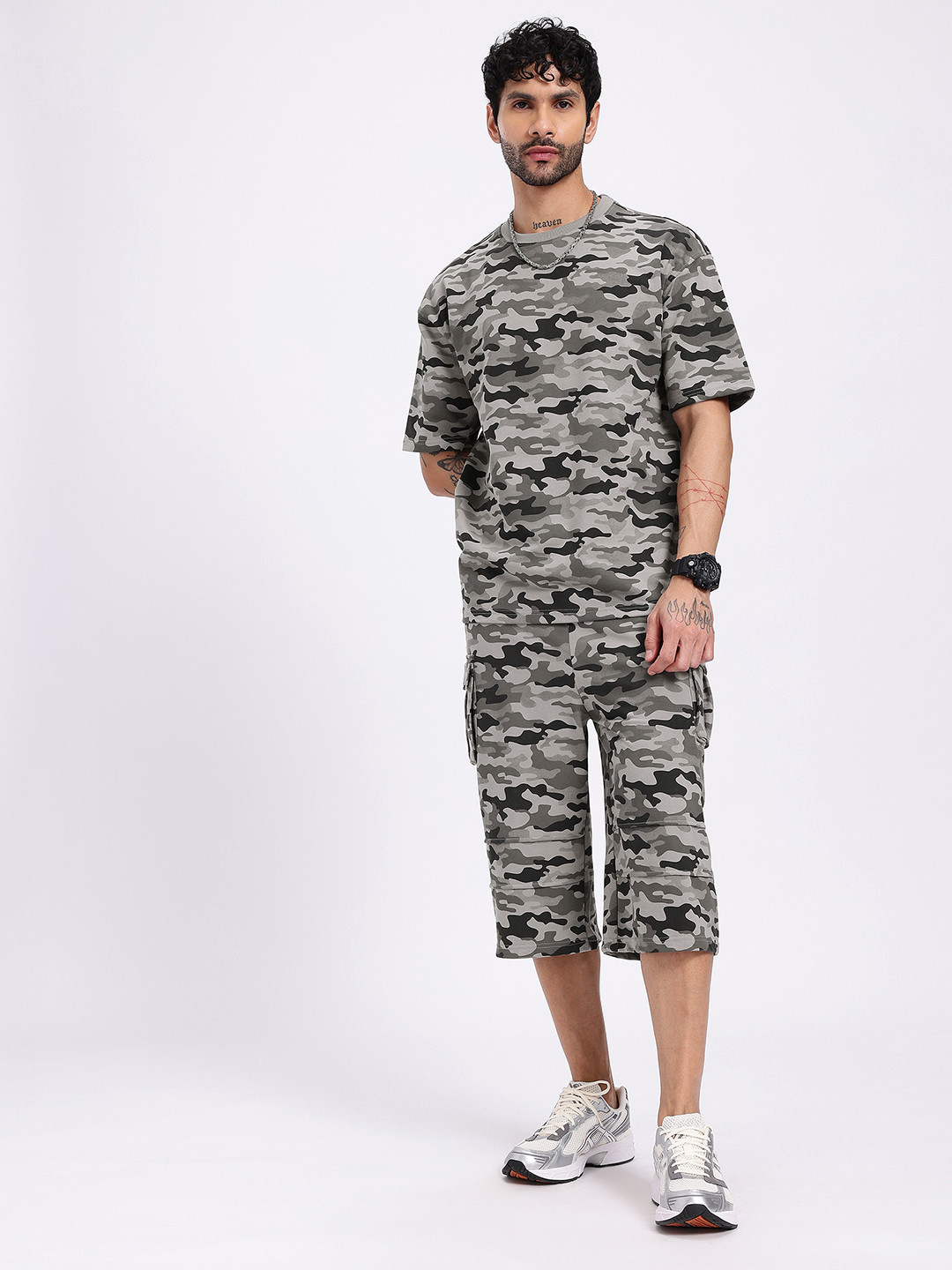 glitchez Cargo-Style Parachute Fit Co-Ords