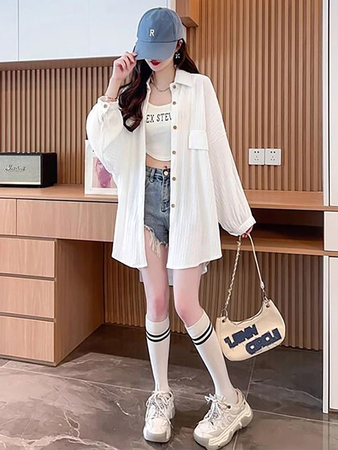 JC Mode Women Bengal Stripes Striped Casual Shirt